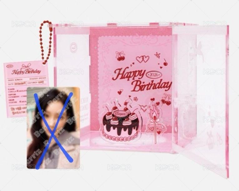 2026 生日周邊 壓克力盒(無小卡)