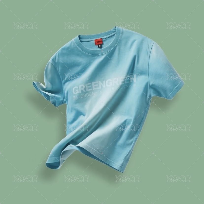 T-SHIRT (BLUE) XL