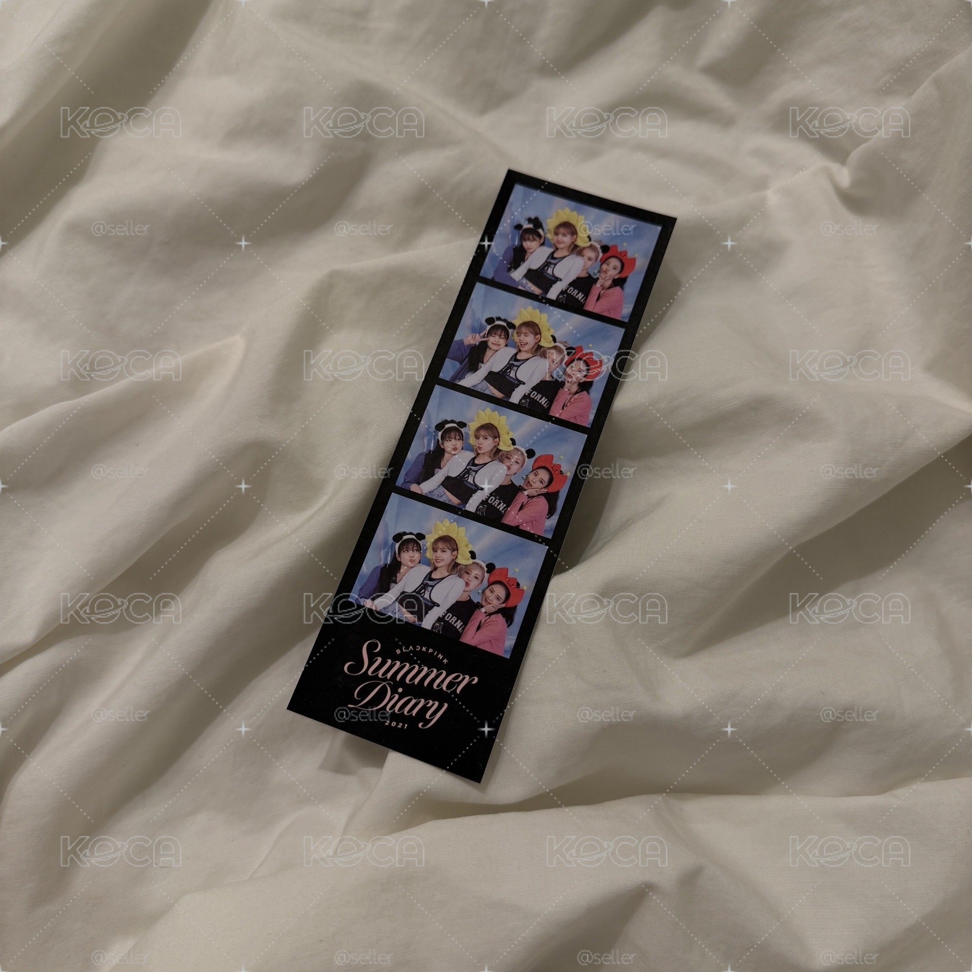 BLACKPINK 2021夏日日記 人生四格卡