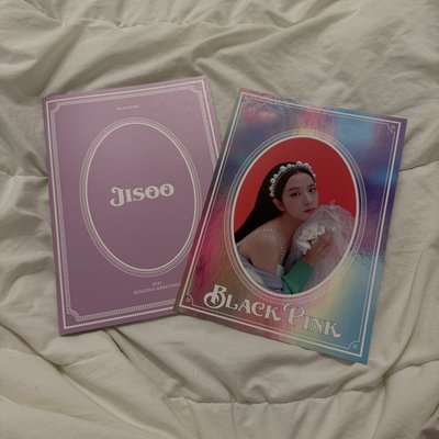 BLACKPINK Jisoo 2021年曆 小冊子+大卡