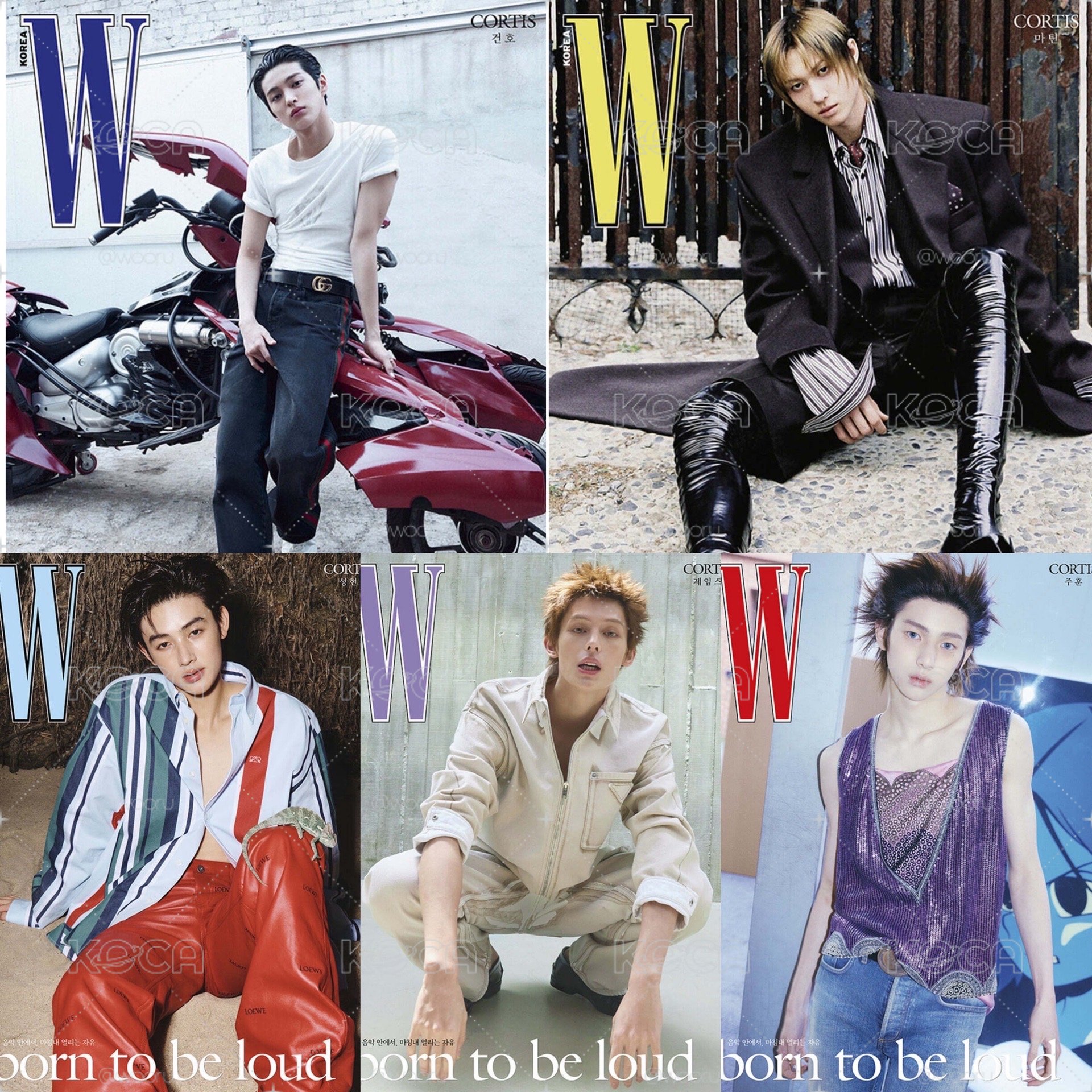 W KOREA 6月號封面