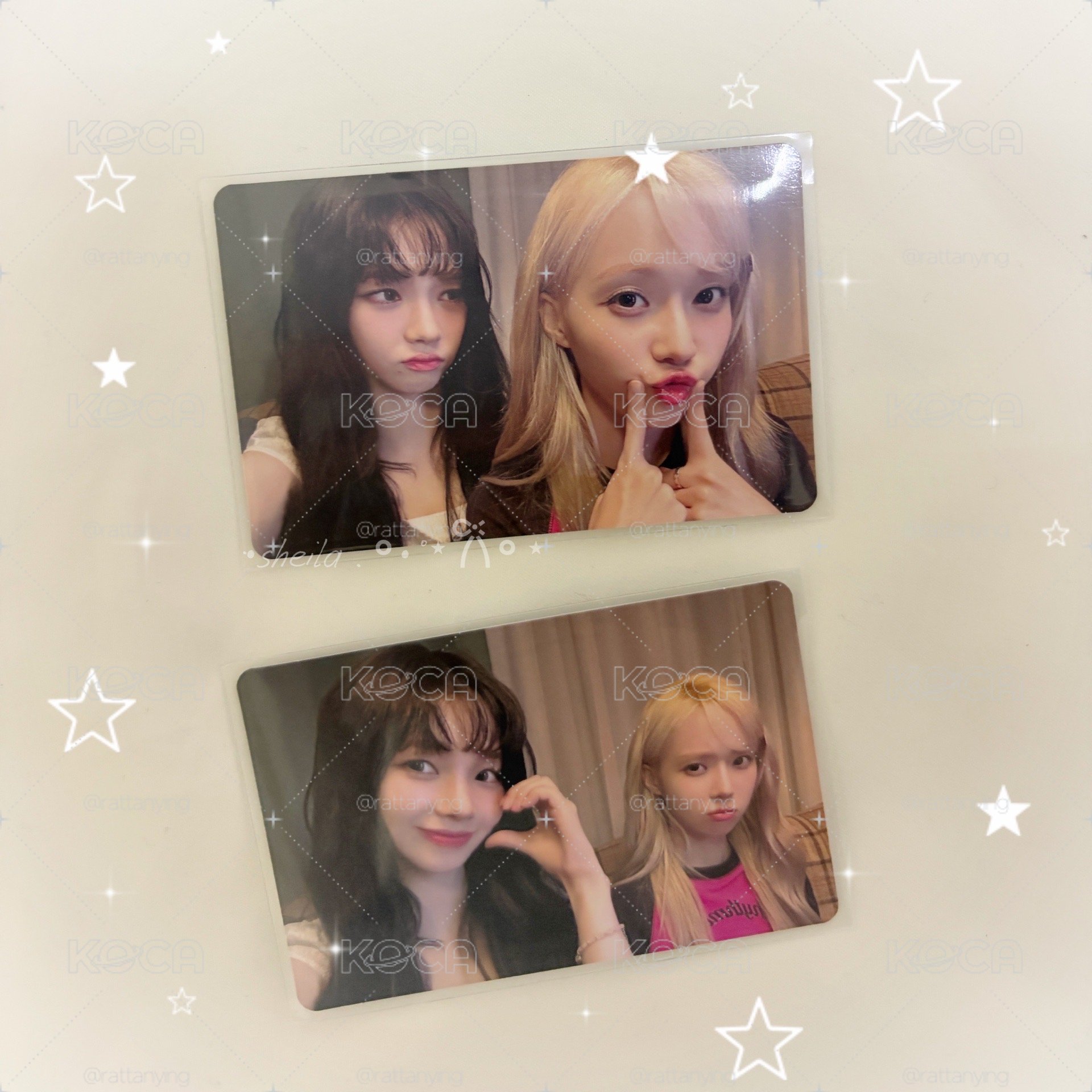 冬柚小情侶雙人卡💕