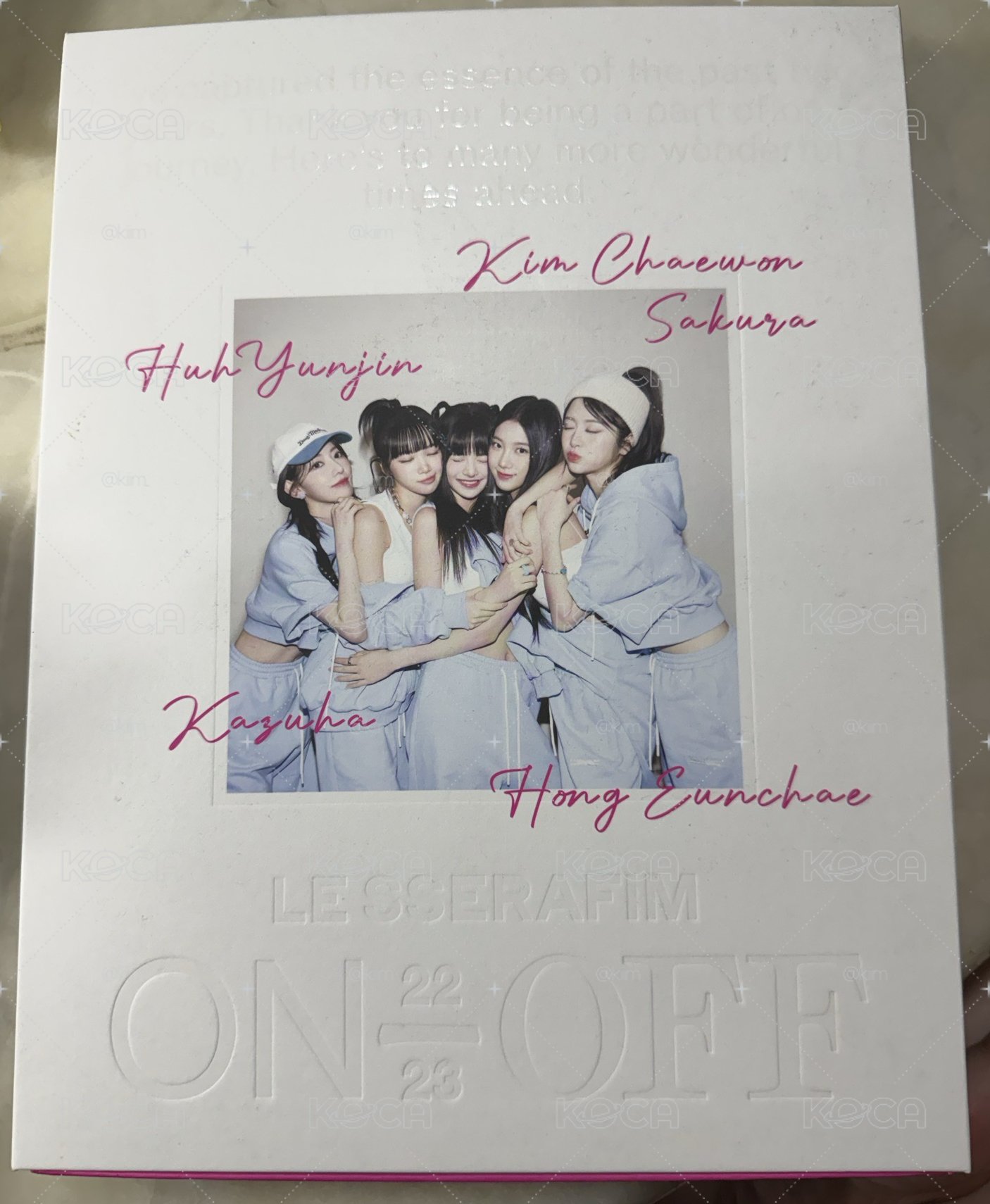  LE SSERAFIM ON-OFF 22-23 寫真書