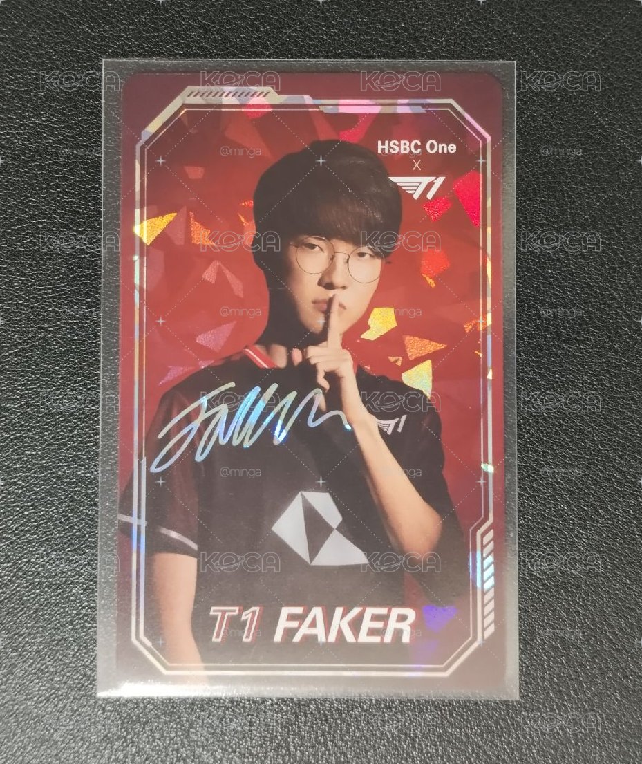 Faker 殼咪匯豐銀行小卡