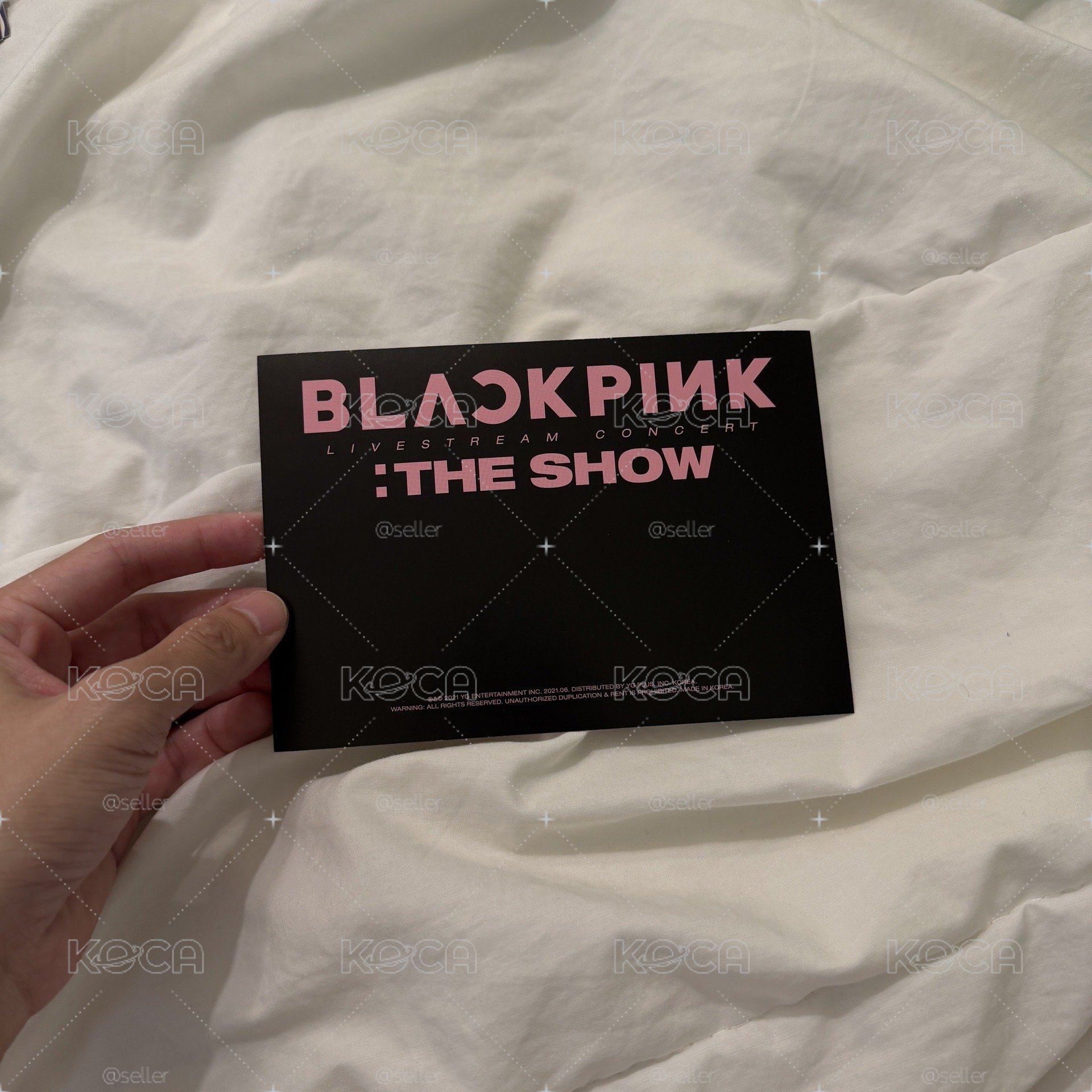 BLACKLINK Jisoo the show 明信片
