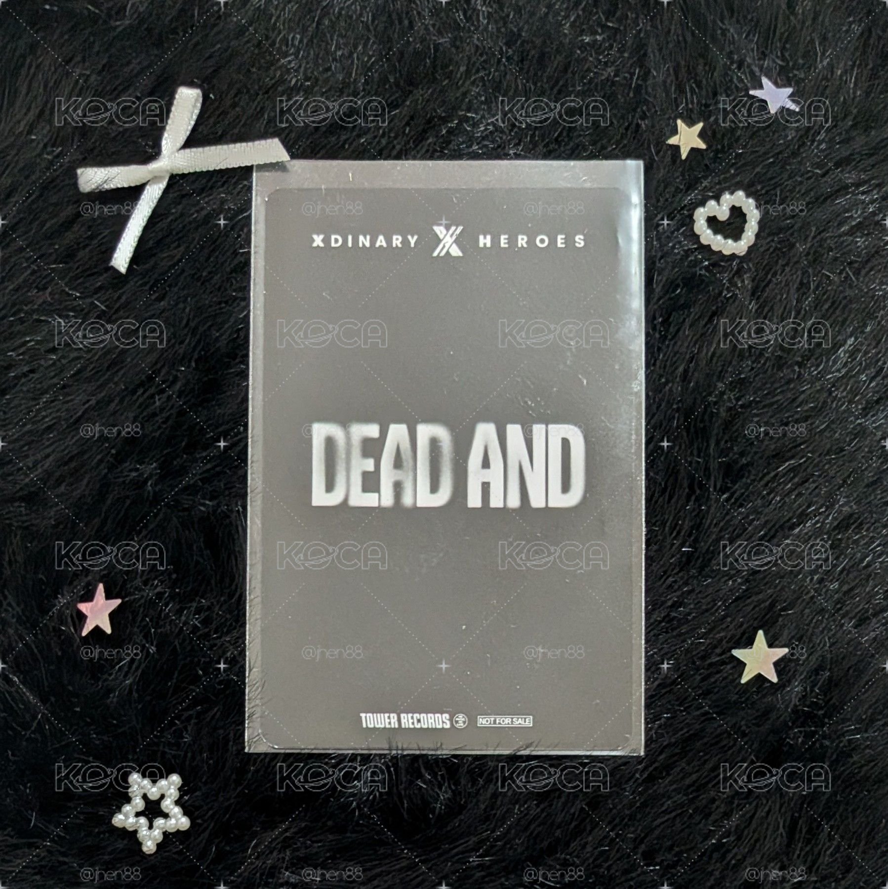 🖤 DEAD AND 塔店澀谷店幸運卡 菇