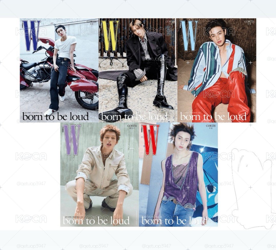 CORTIS W Korea 6月刊
