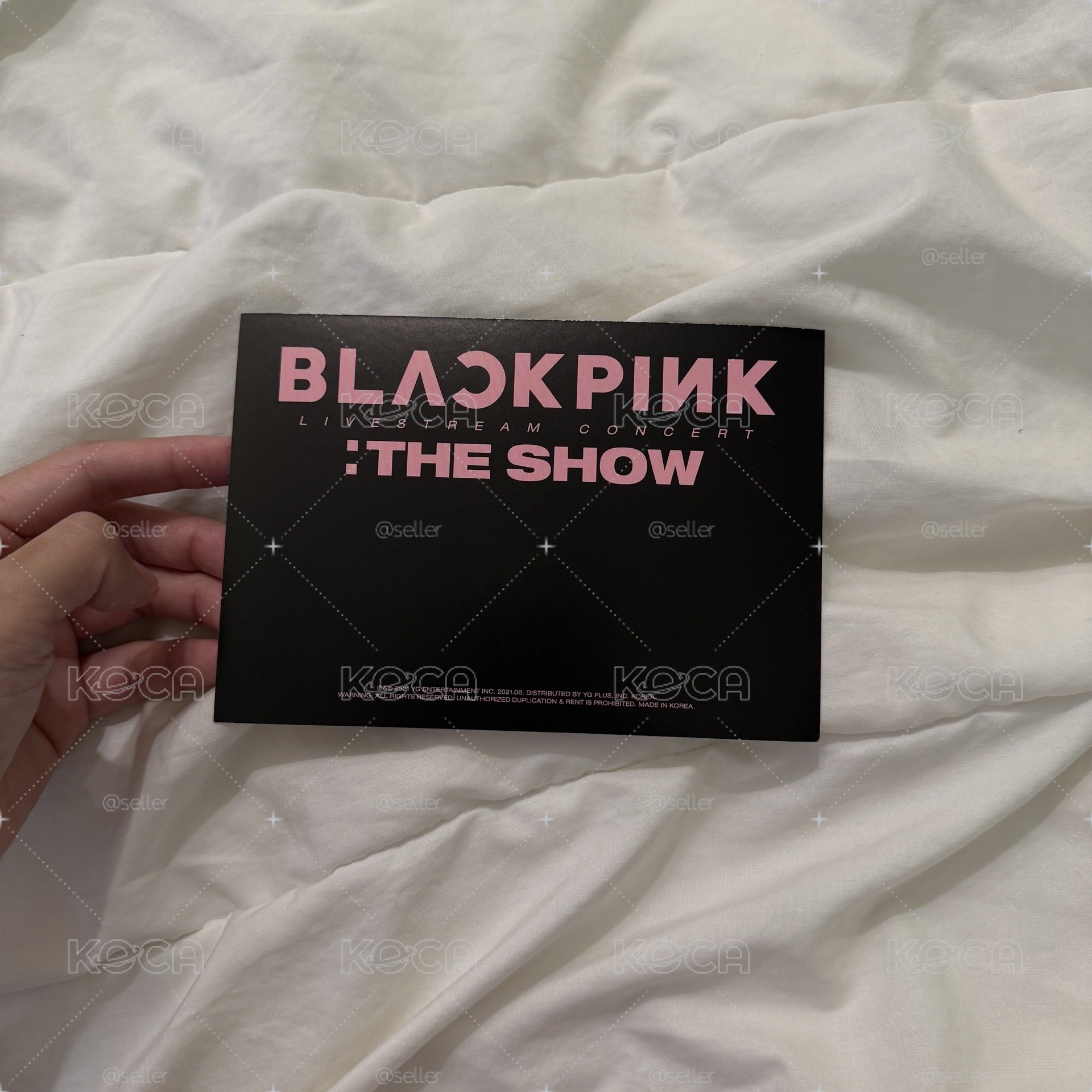BLACKPINK Lisa the show 明信片