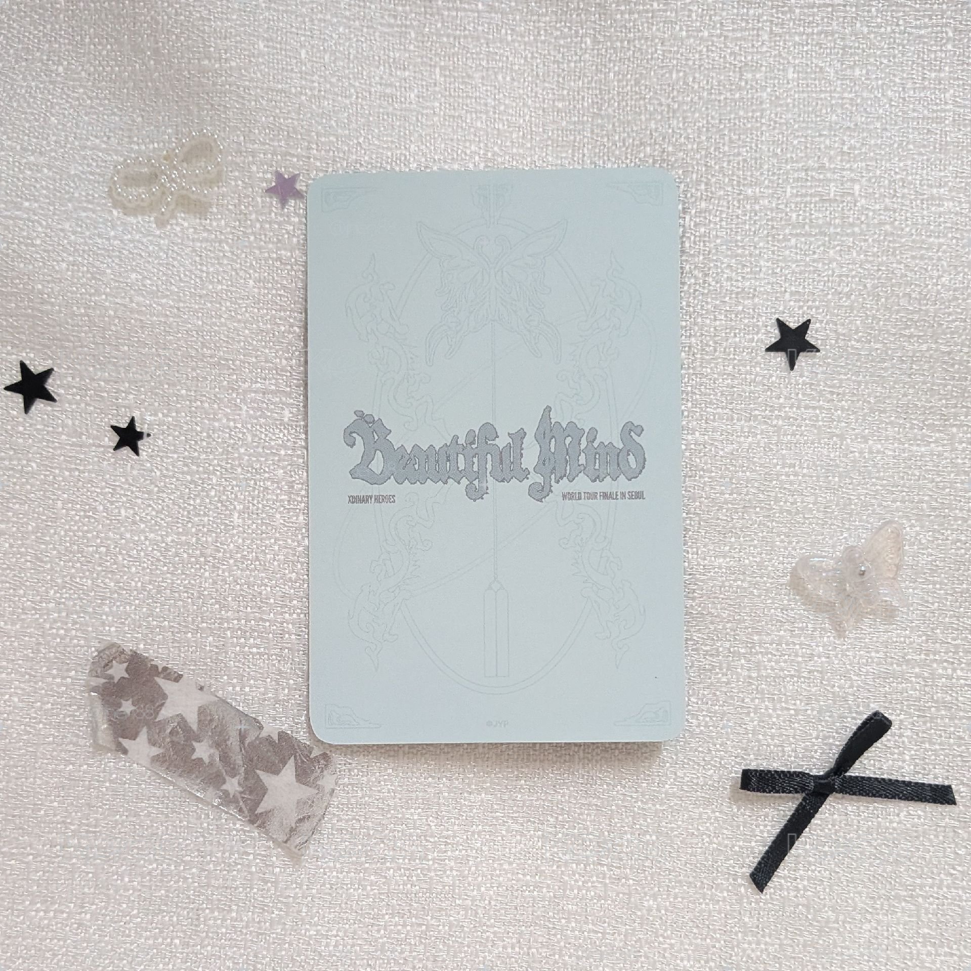 ⚫ Beautiful Mind 世巡 首爾Finale 外套卡 온건즈
