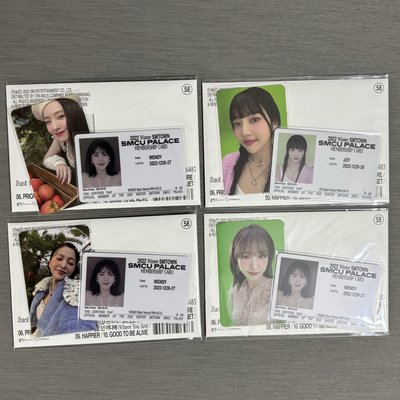Red Velvet 2022冬專(MEMBERSHIP CARD VER)