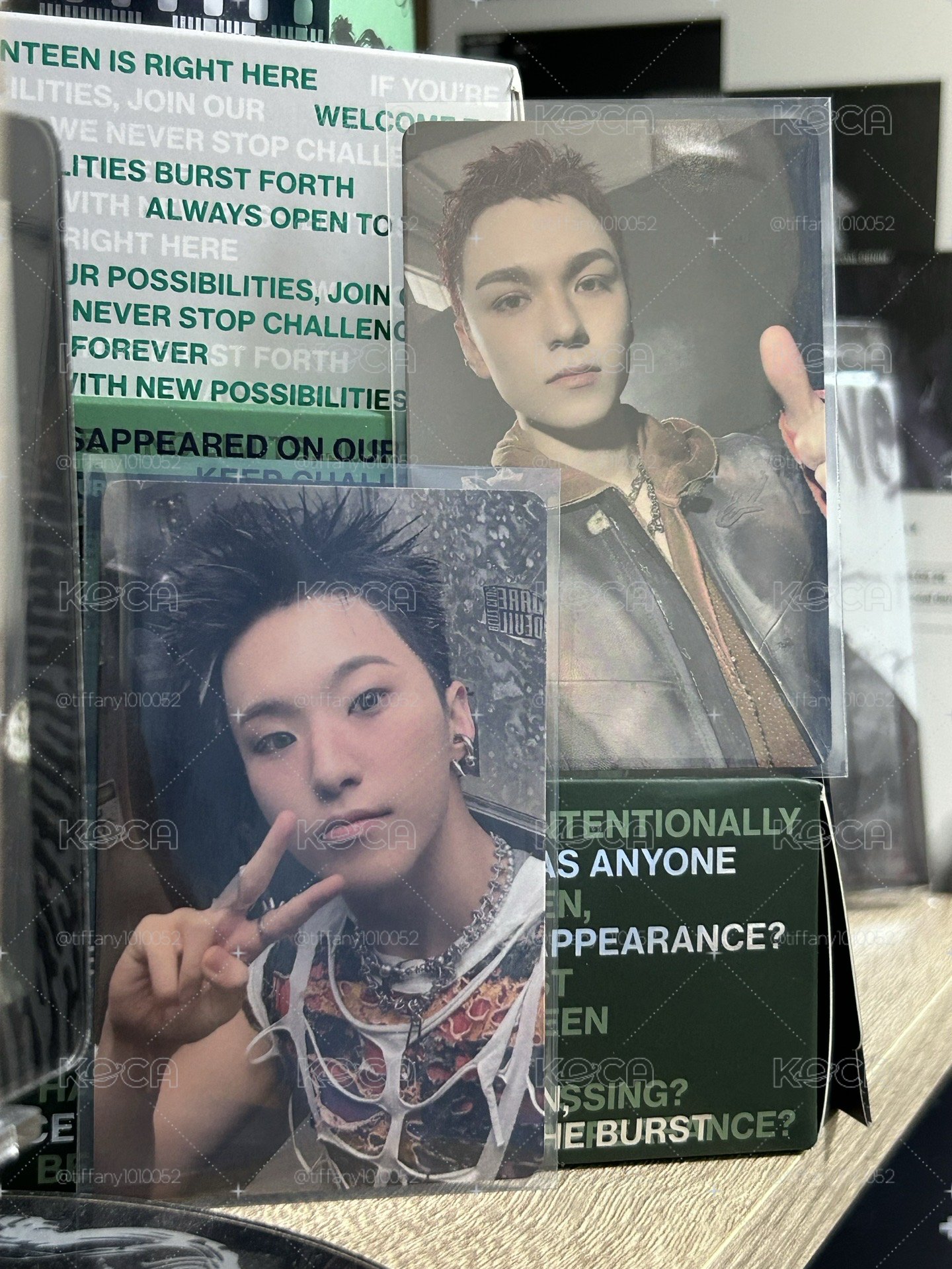 💙Svt 正五 yzy 北京線下 簽售卡 seventeen 權順榮 崔瀚率 hoshi vernon