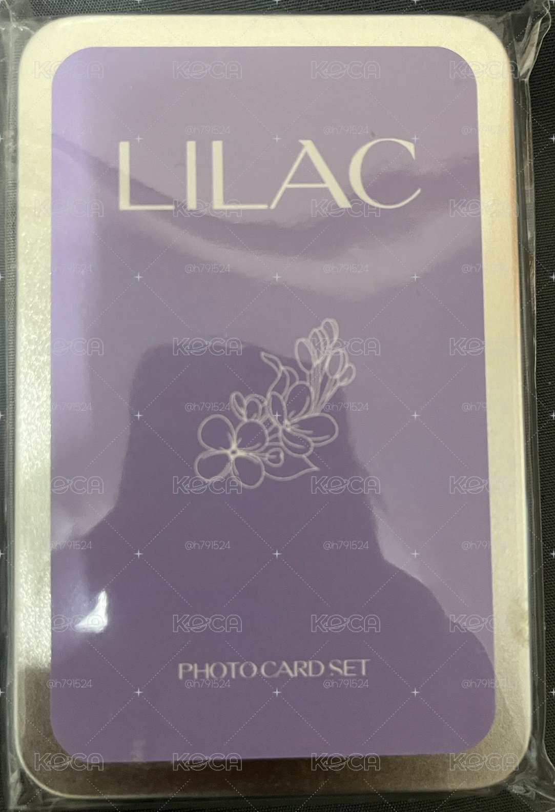 IU 李知恩 Lilac 鐵盒小卡 全新