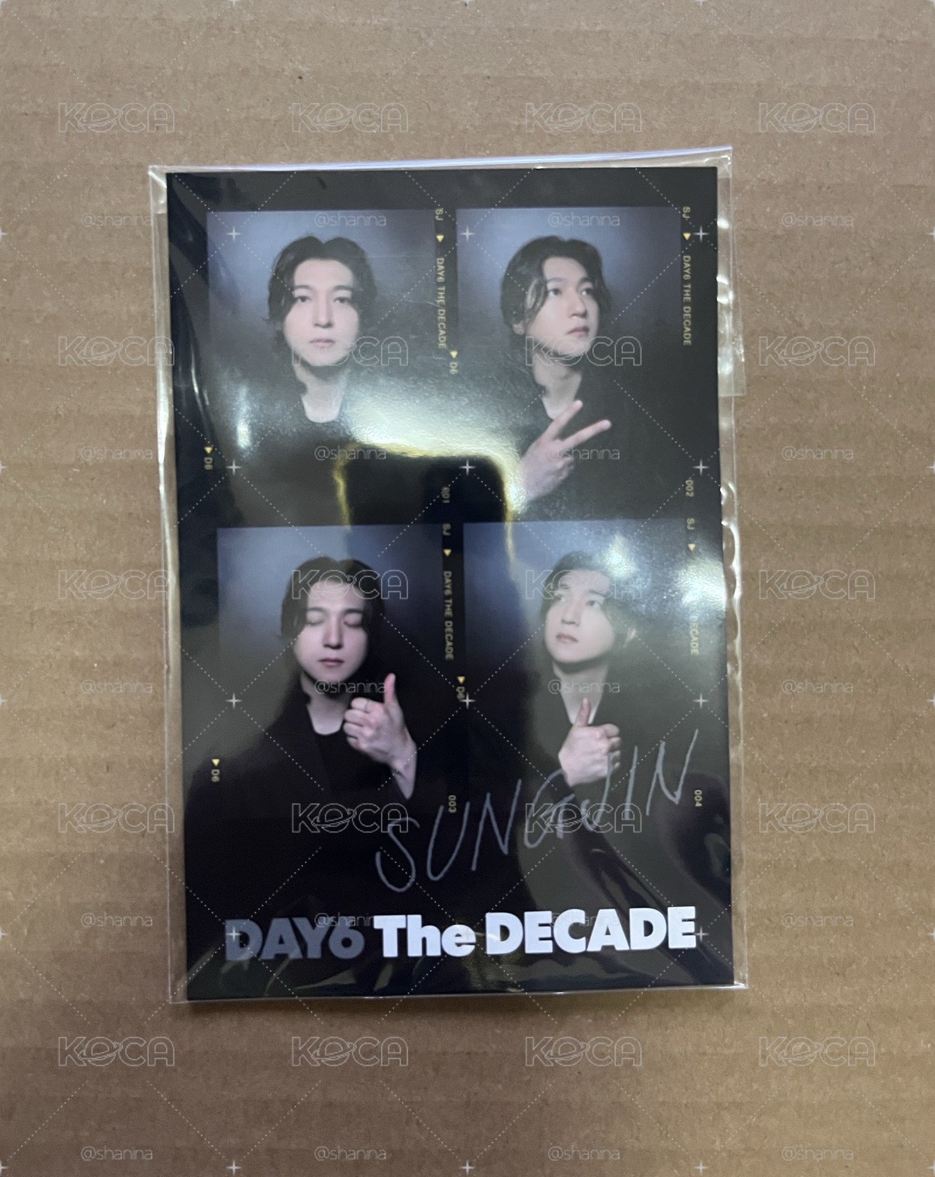 The DECADE 專輯 隨機物都是🐻（含四格卡