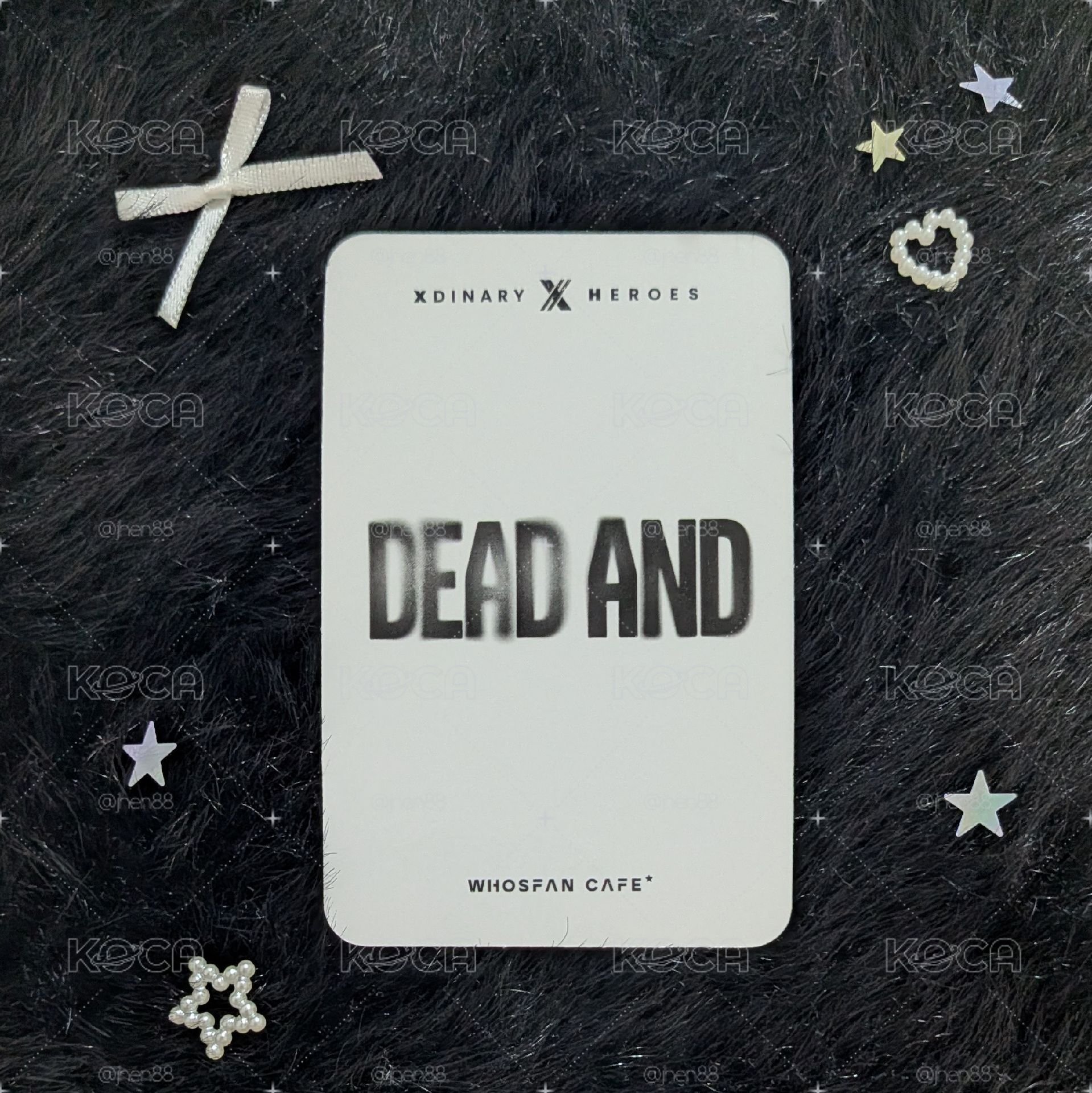 🖤 DEAD AND wf永登浦幸運卡 菇