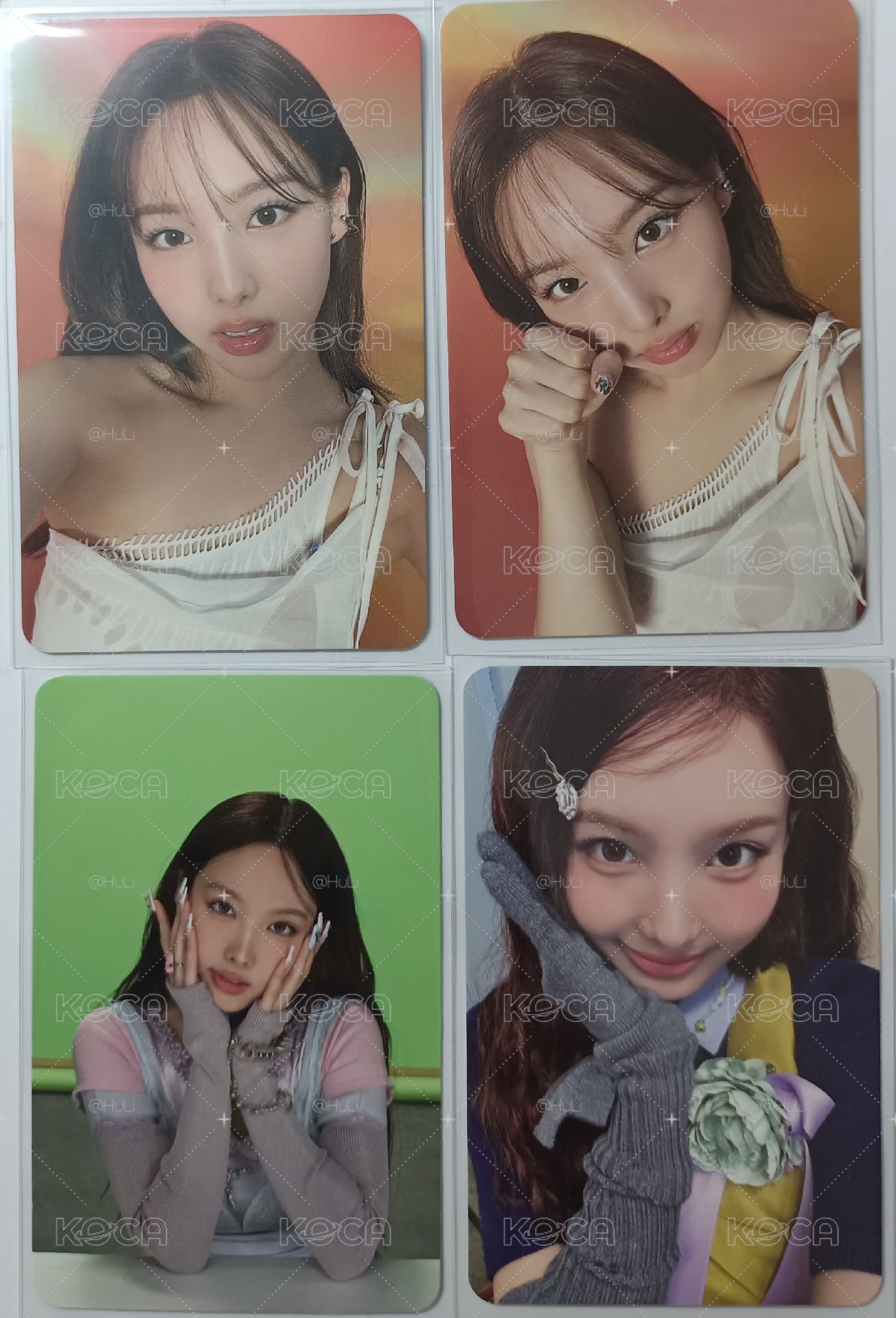 TWICE娜璉組合 志效證件照