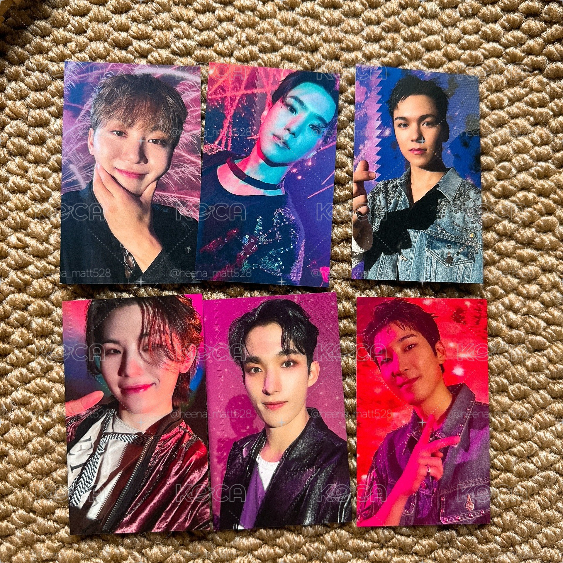 Seventeen 迷你11 環球特典 六張不拆賣