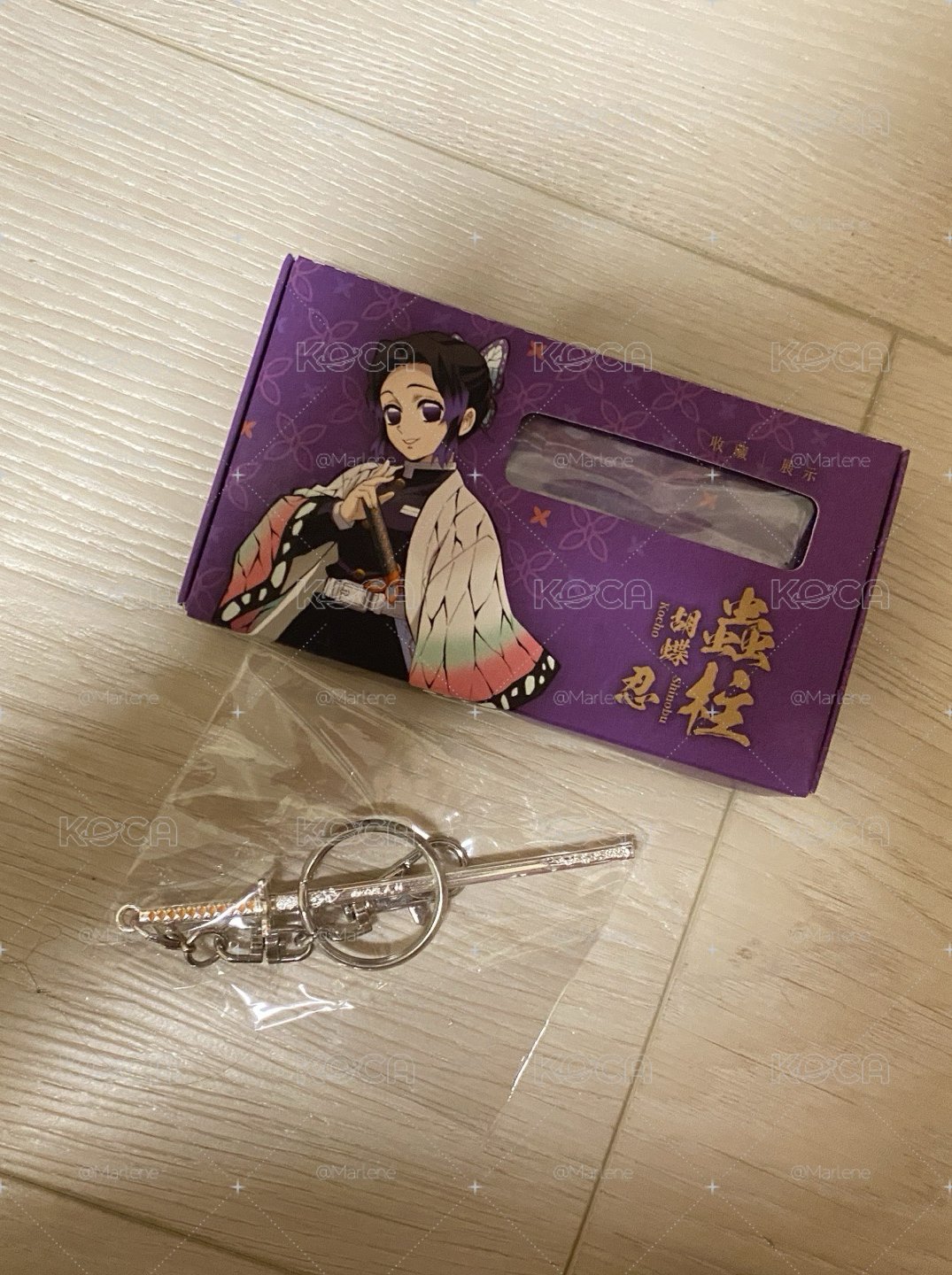 蝴蝶忍日輪刀吊飾