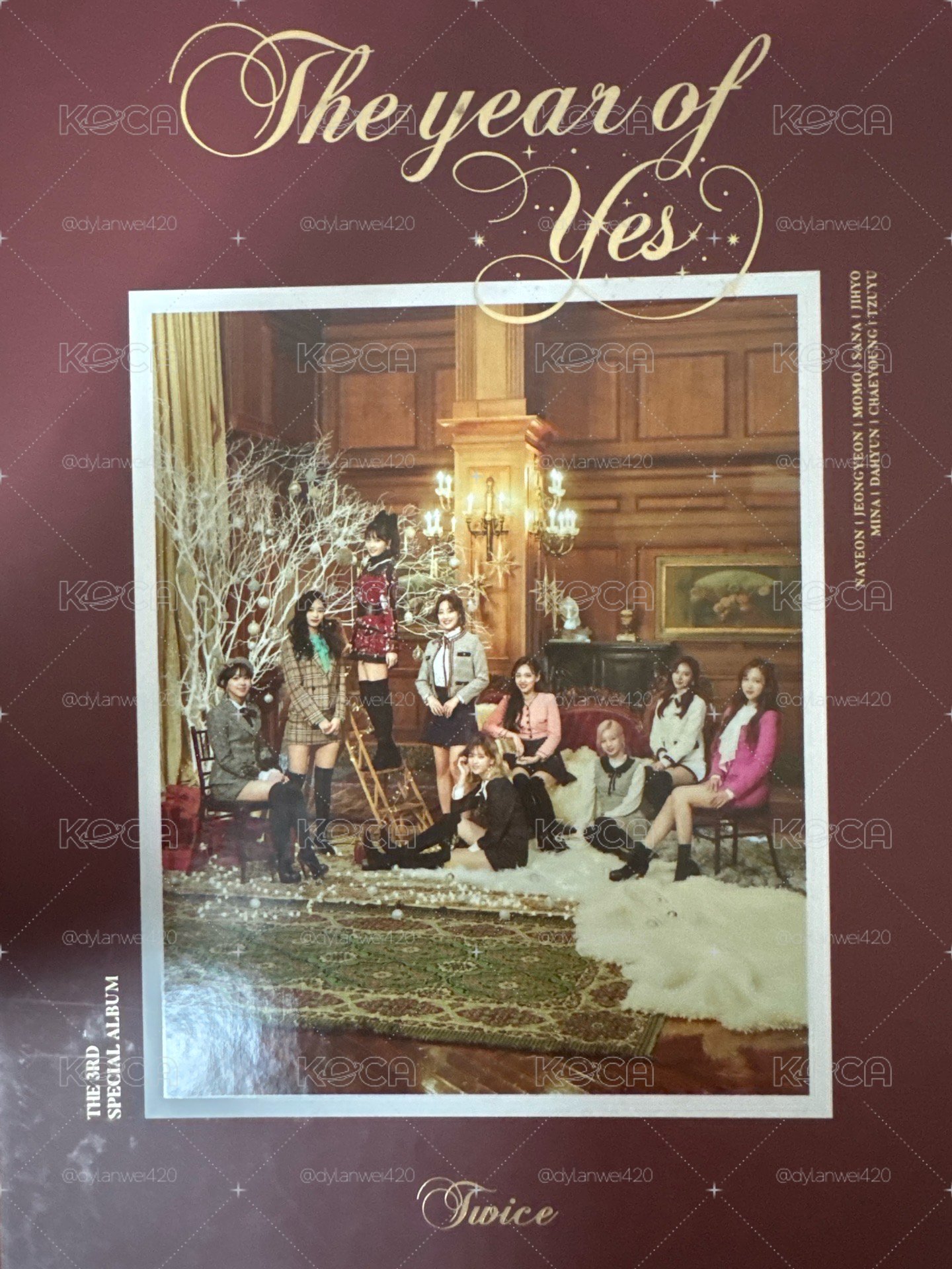 Twice the year of Yes 