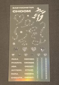 MA 線下快閃透明貼紙