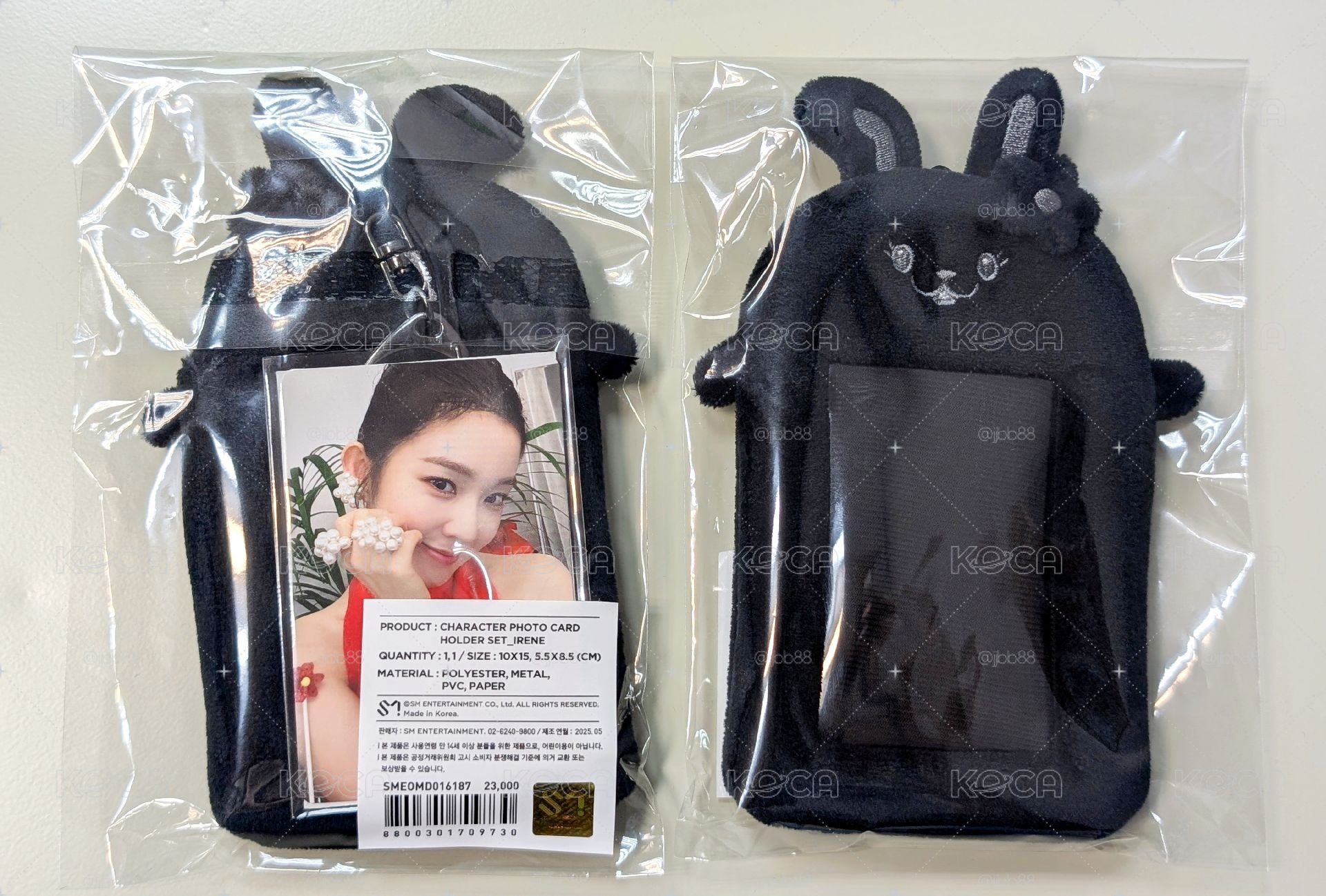 Irene 黑兔兔裴 卡套小卡組 全新未拆