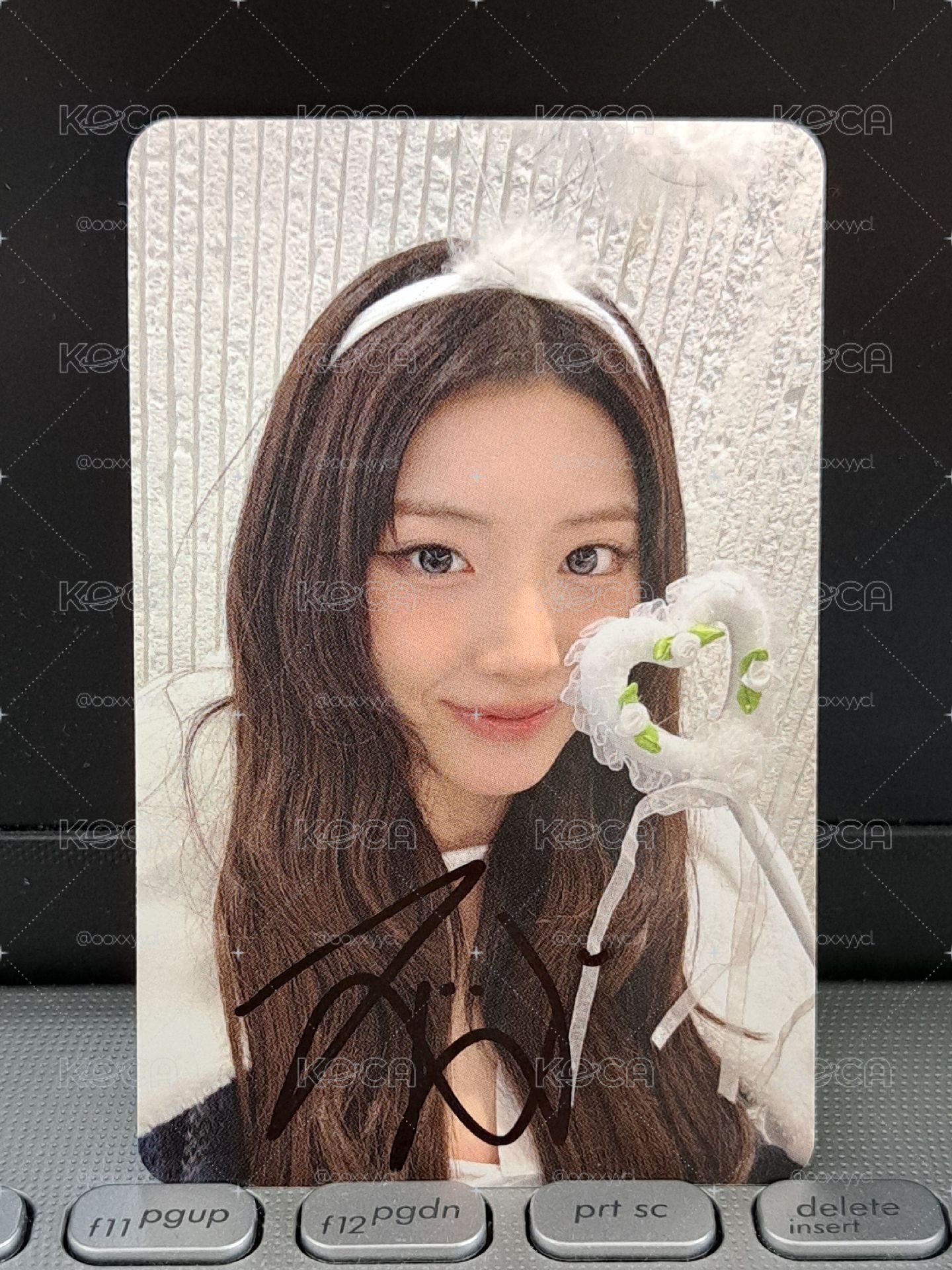 藍情 簽名卡 天使友