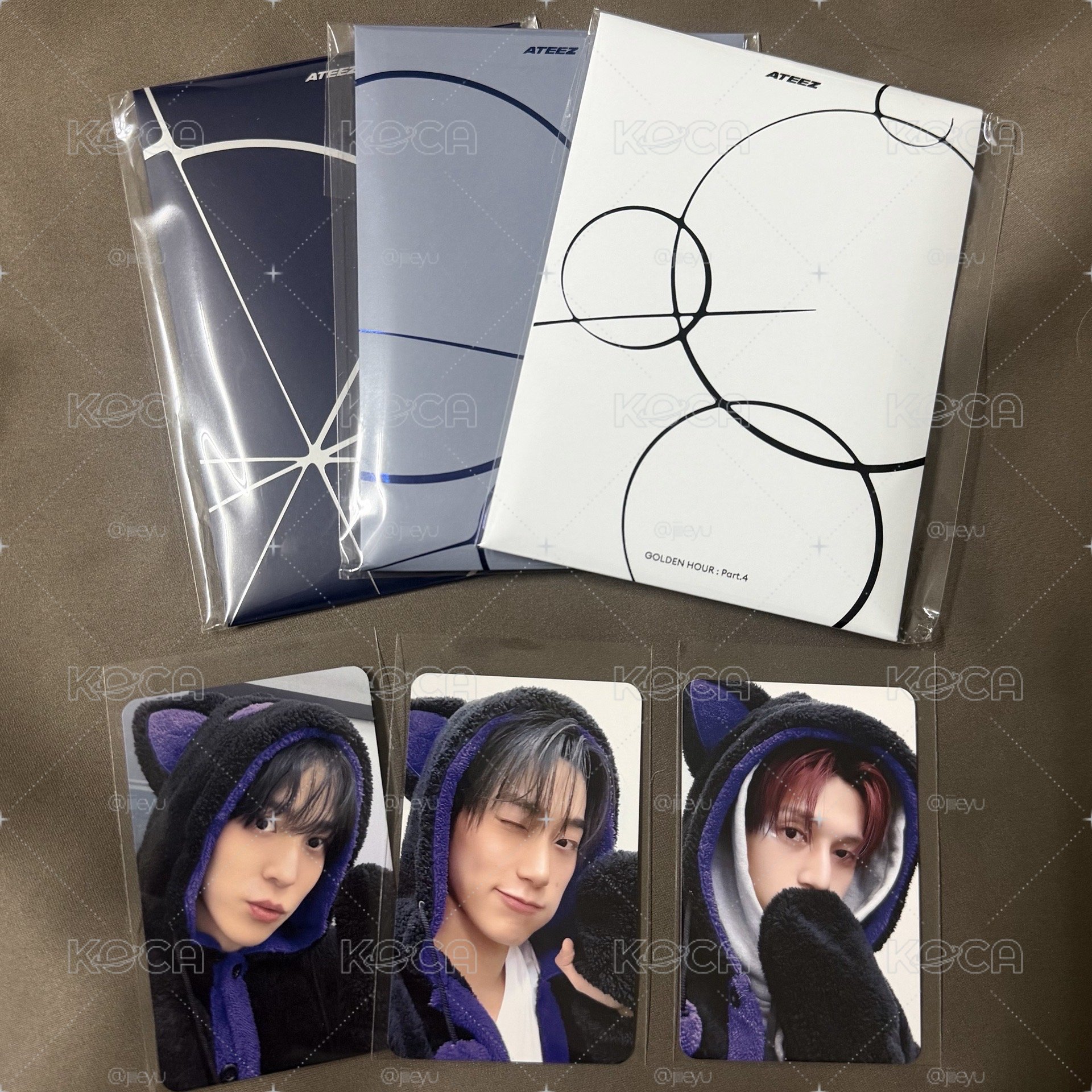 黑貓🐈‍⬛潤傘榮+未拆POCA專*3