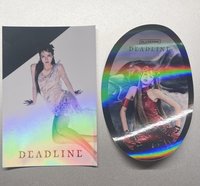 莎專卡+莎明信片+兩張專輯貼紙