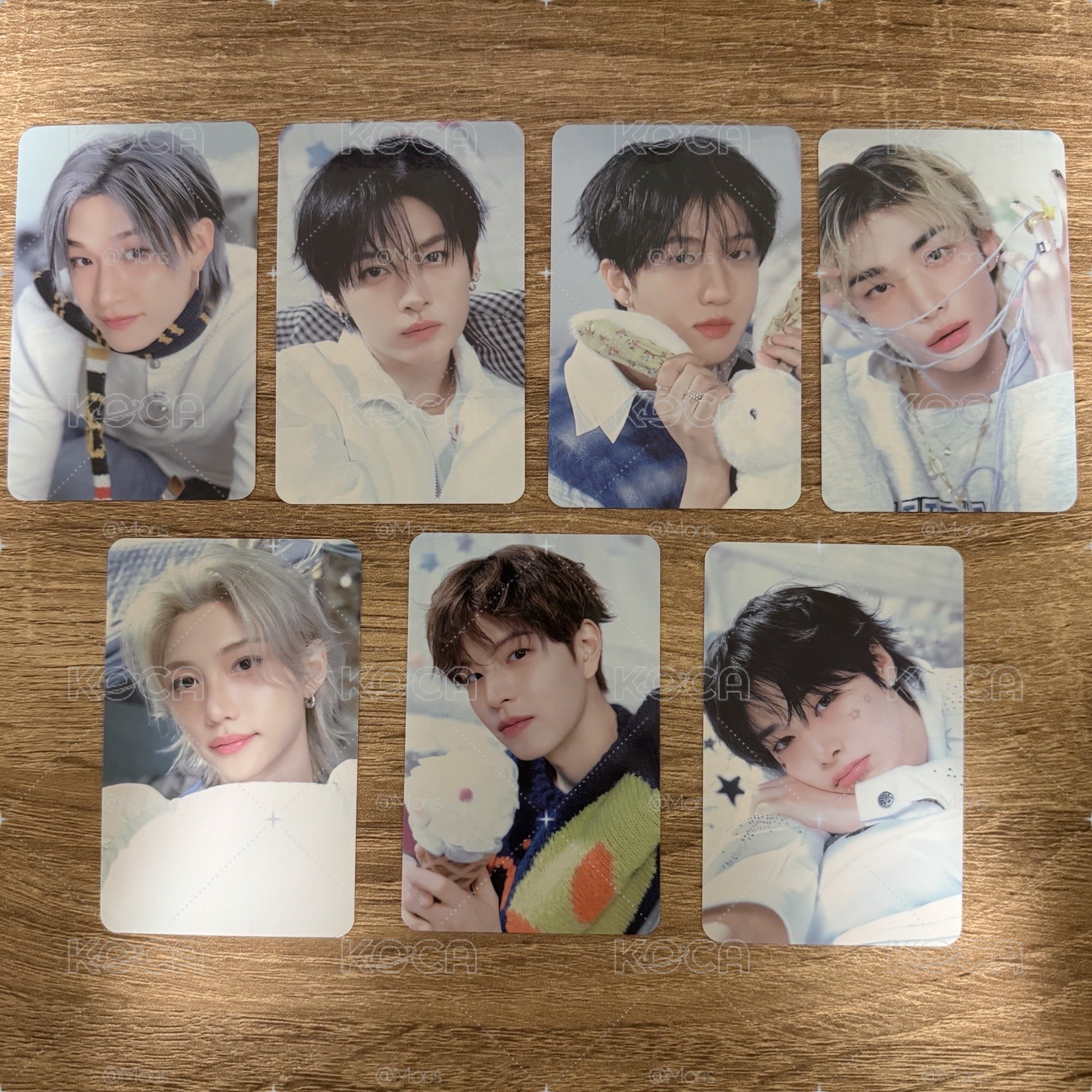 Stray kids 韓國 6期 見面會 周邊 膠帶卡 小卡