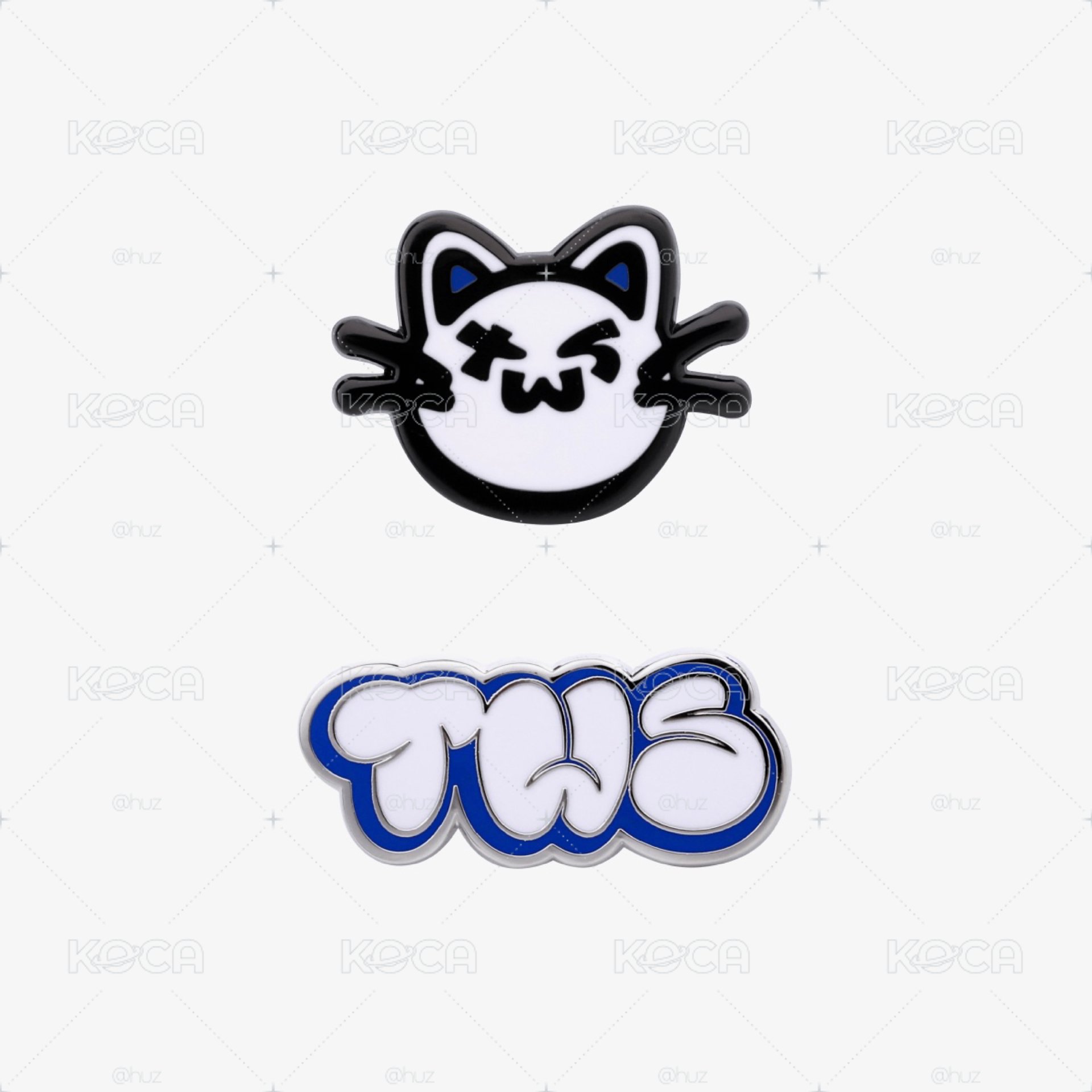 TWS Sparkling blue 徽章