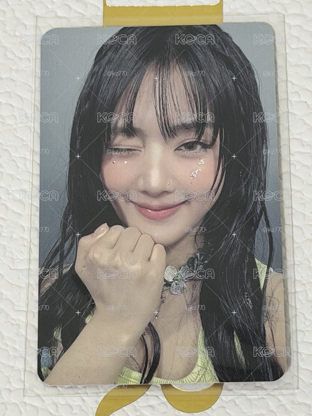【現貨】i-dle 韓國場展覽 米妮滿額卡 