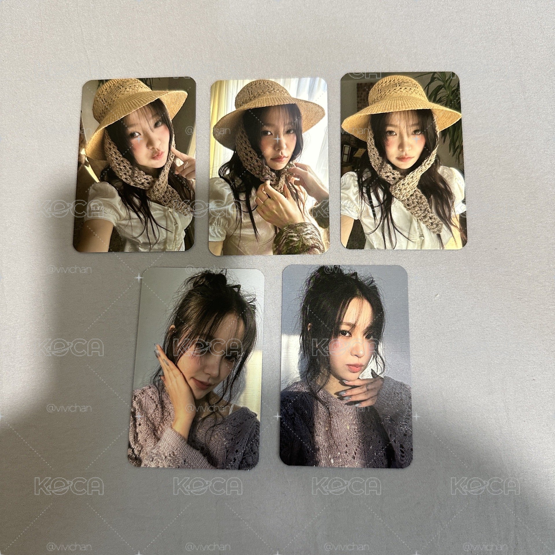 Yeri生日會小卡套出