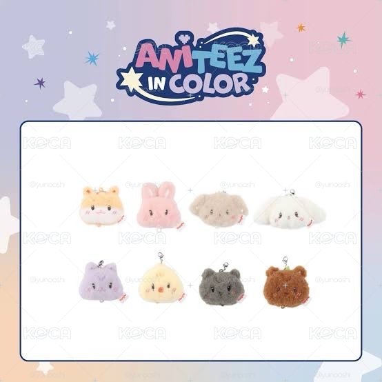 即將到貨！ANITEEZ IN COLOR大頭絨毛吊飾套出