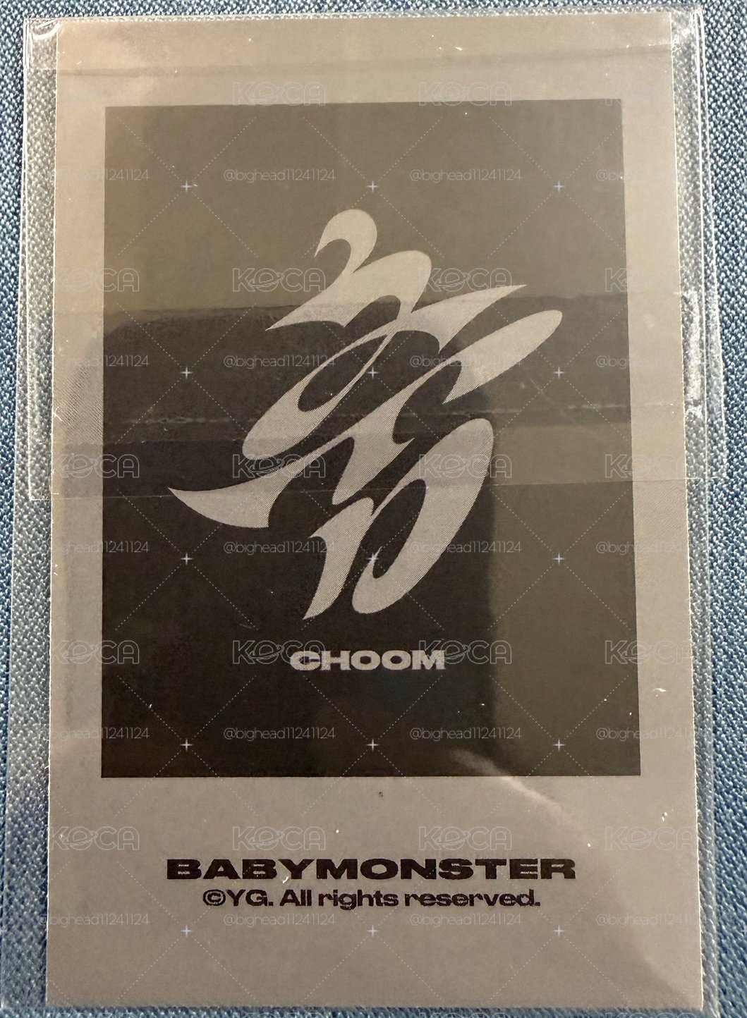 Babymonster CHOOM 台北/高雄 共通 2500 滿額卡 露 Ruka
