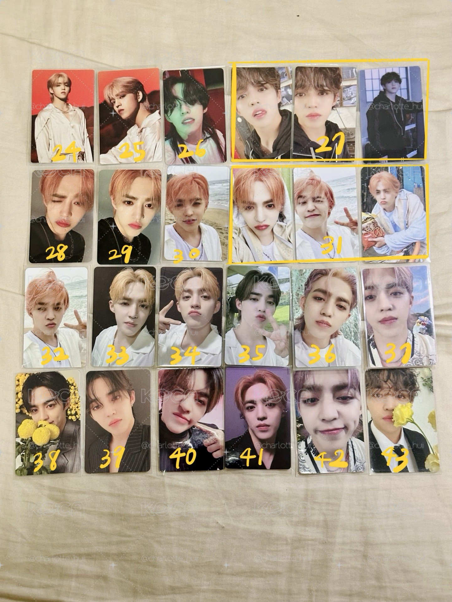 SEVENTEEN 哲（喆）一般卡區01
