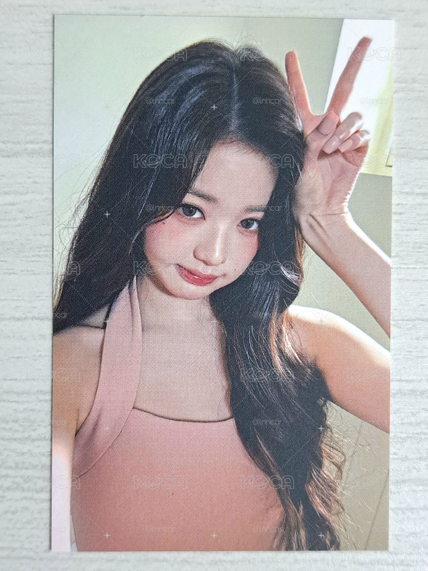 WONYOUNG x KERASTASE卡詩 4.0 代言卡 員