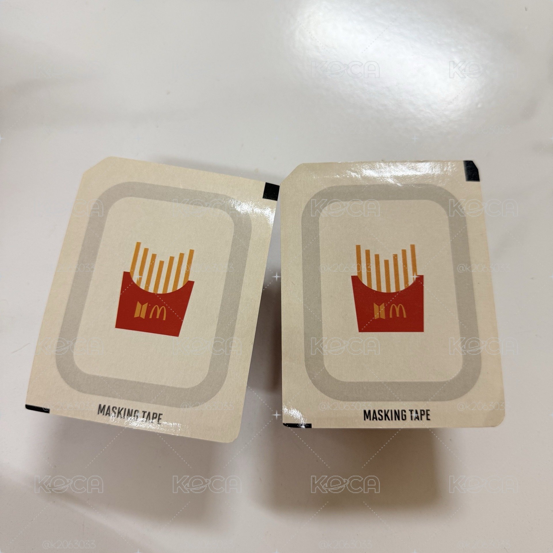 麥當勞聯名紙膠帶