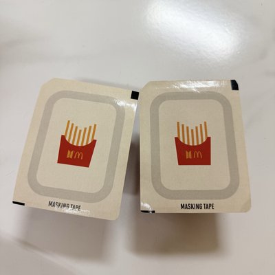 麥當勞聯名紙膠帶