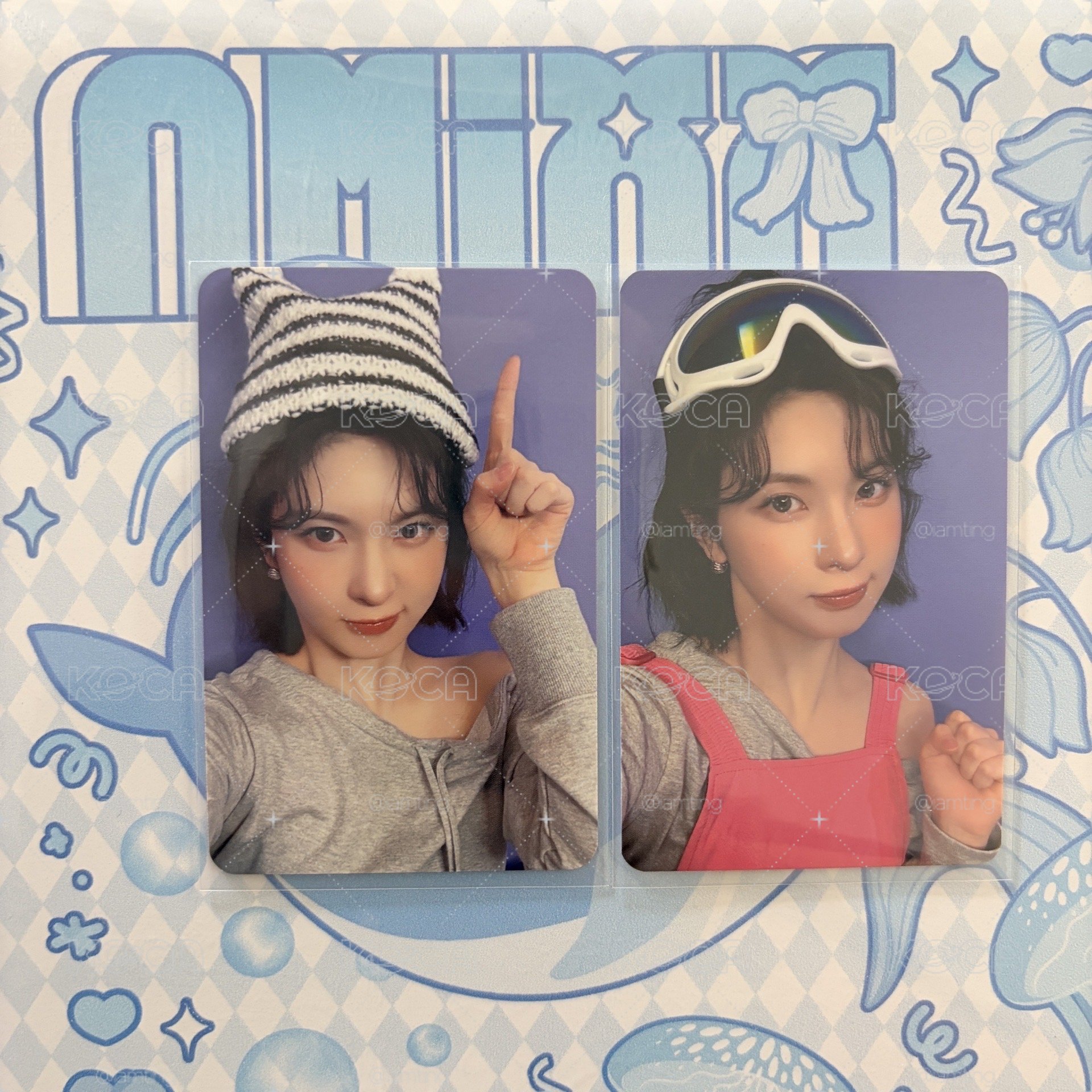 ms 滑雪+貓貓針織帽 裴