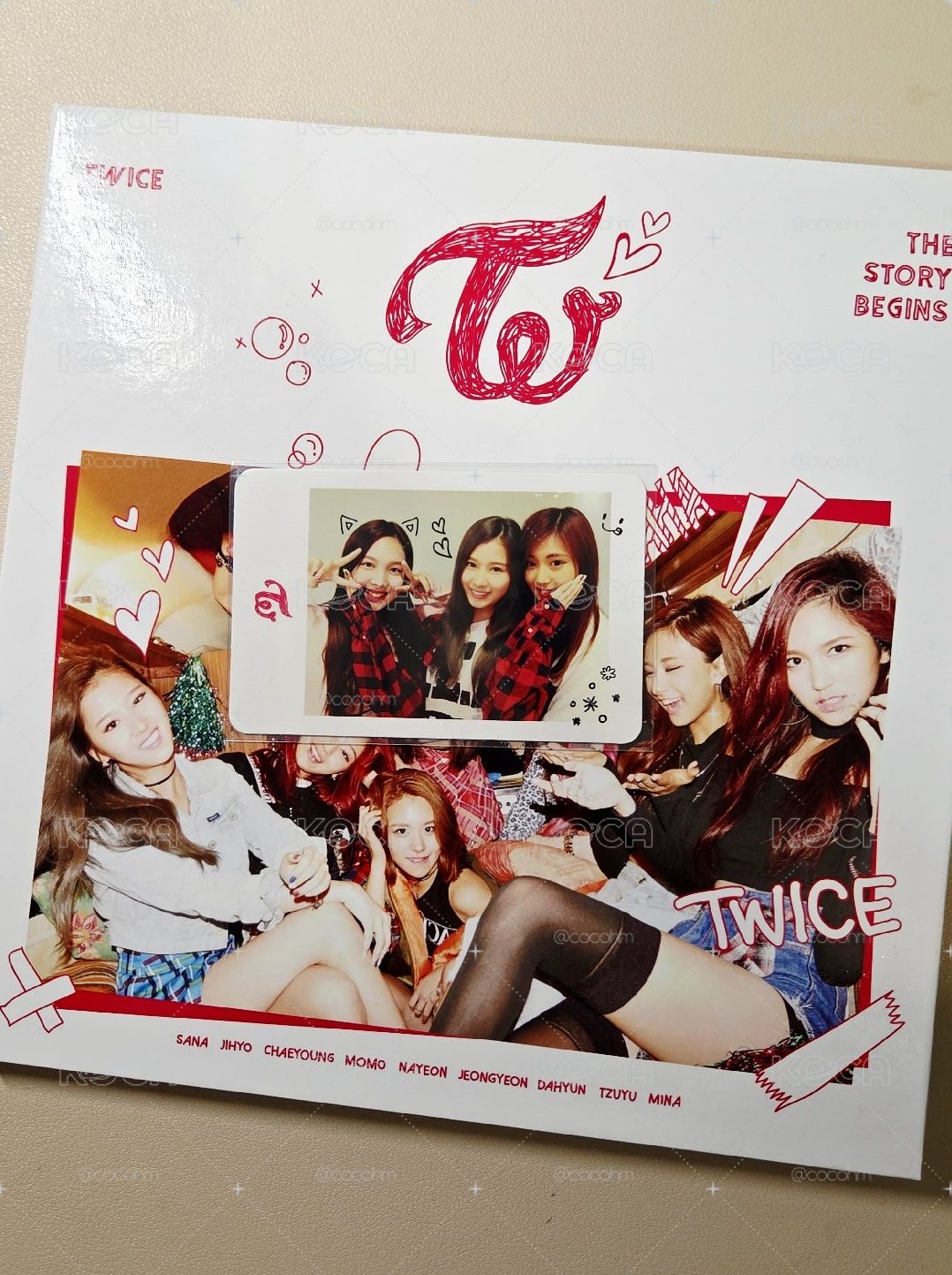 TWICE 出道娜紗瑜三人卡＋出道專🍭