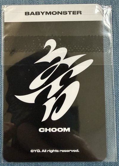 Babymonster CHOOM 線下快閃 共通 拍立得 2500 滿額卡 茶 Rora 