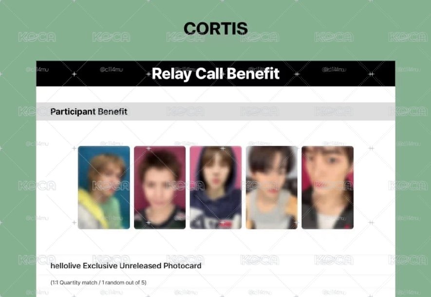 CORTIS/✉️馬丁小卡