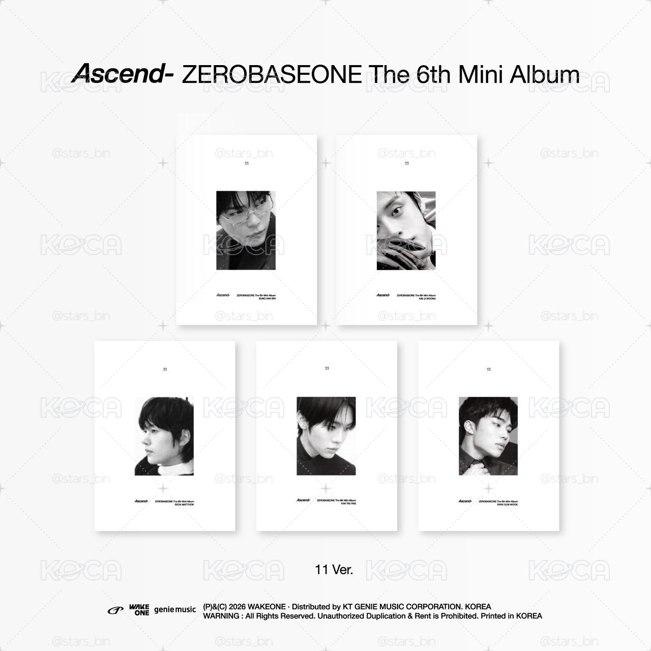 迷六 Ascend- 11 ver.單封 旭