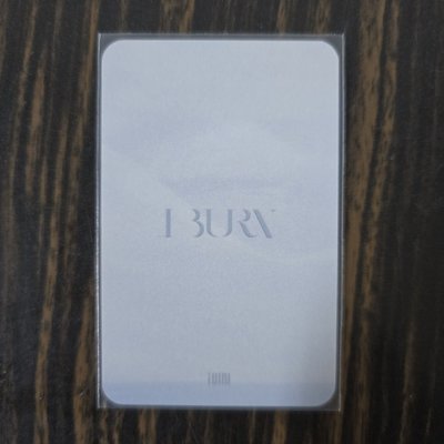 i-dle 迷四 I BURN AM2.0簽售特典卡 穗珍