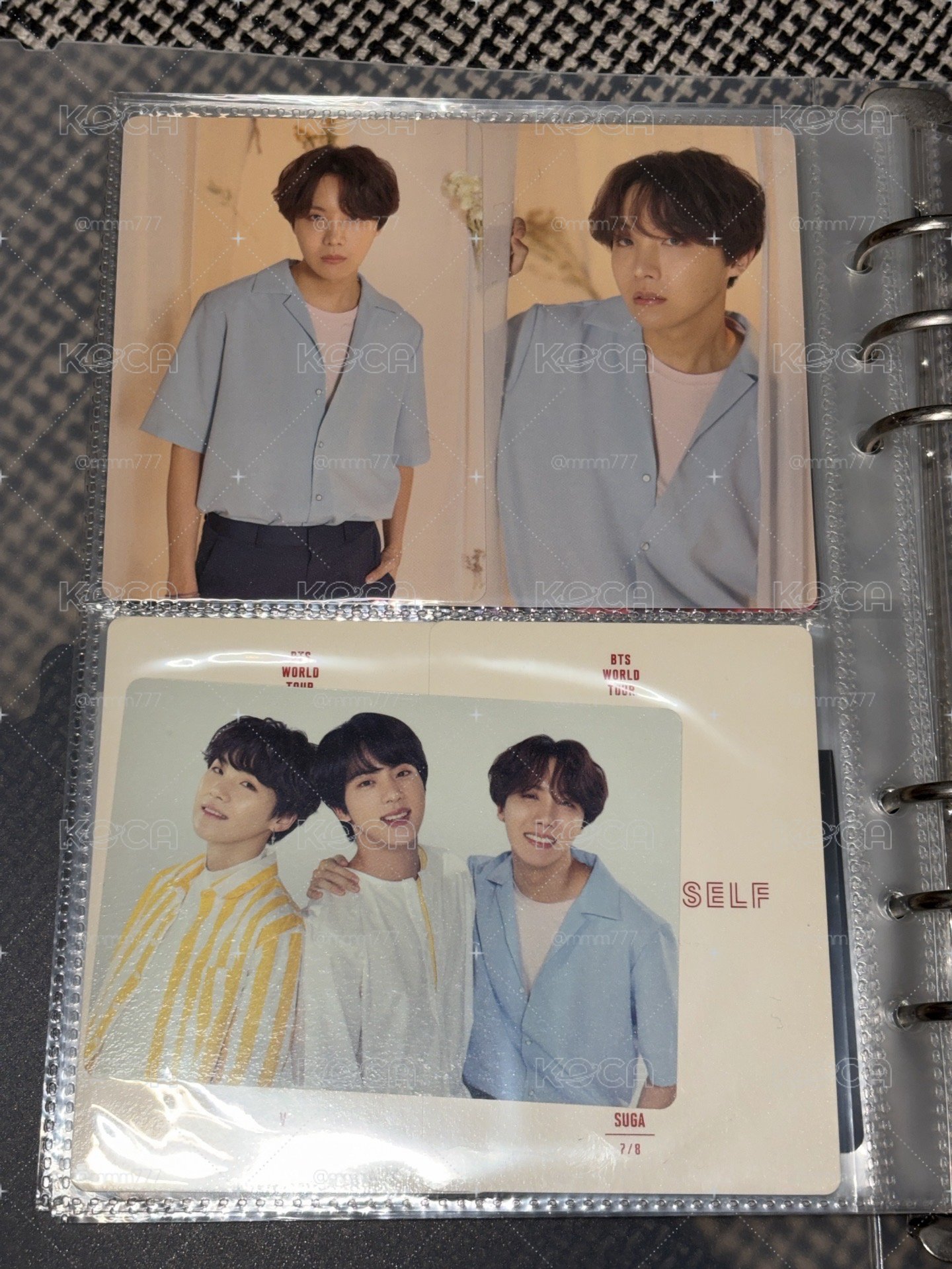 BTS LOVE YOURSELF TOUR 隨機卡