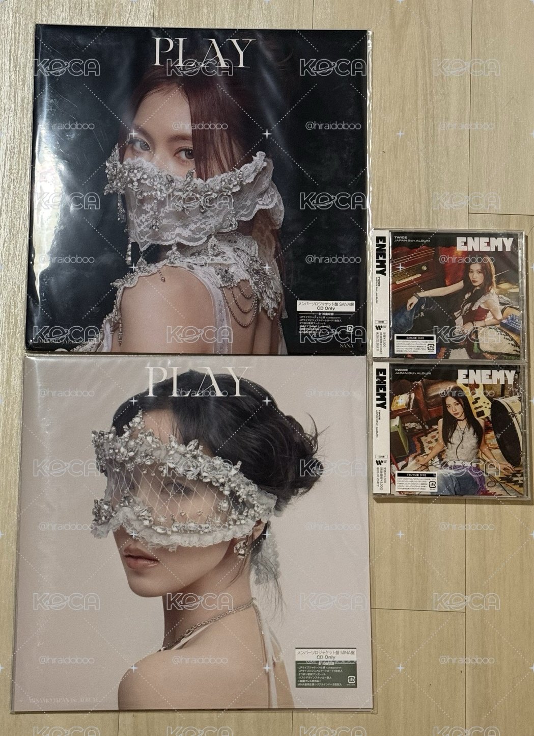 PLAY Sana Mina 單封 Enemy Sana 子瑜 單封