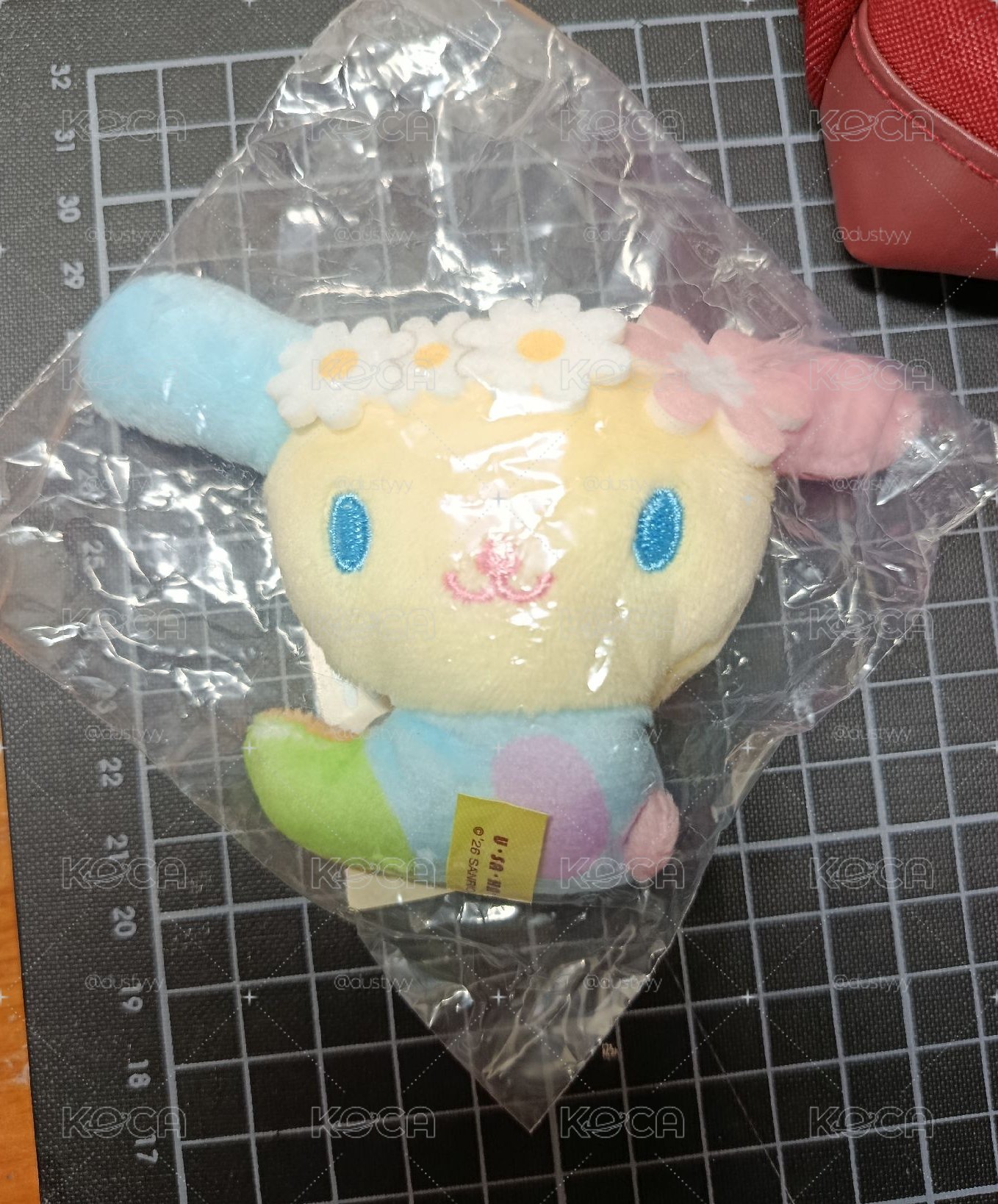 花圈扭蛋花小兔