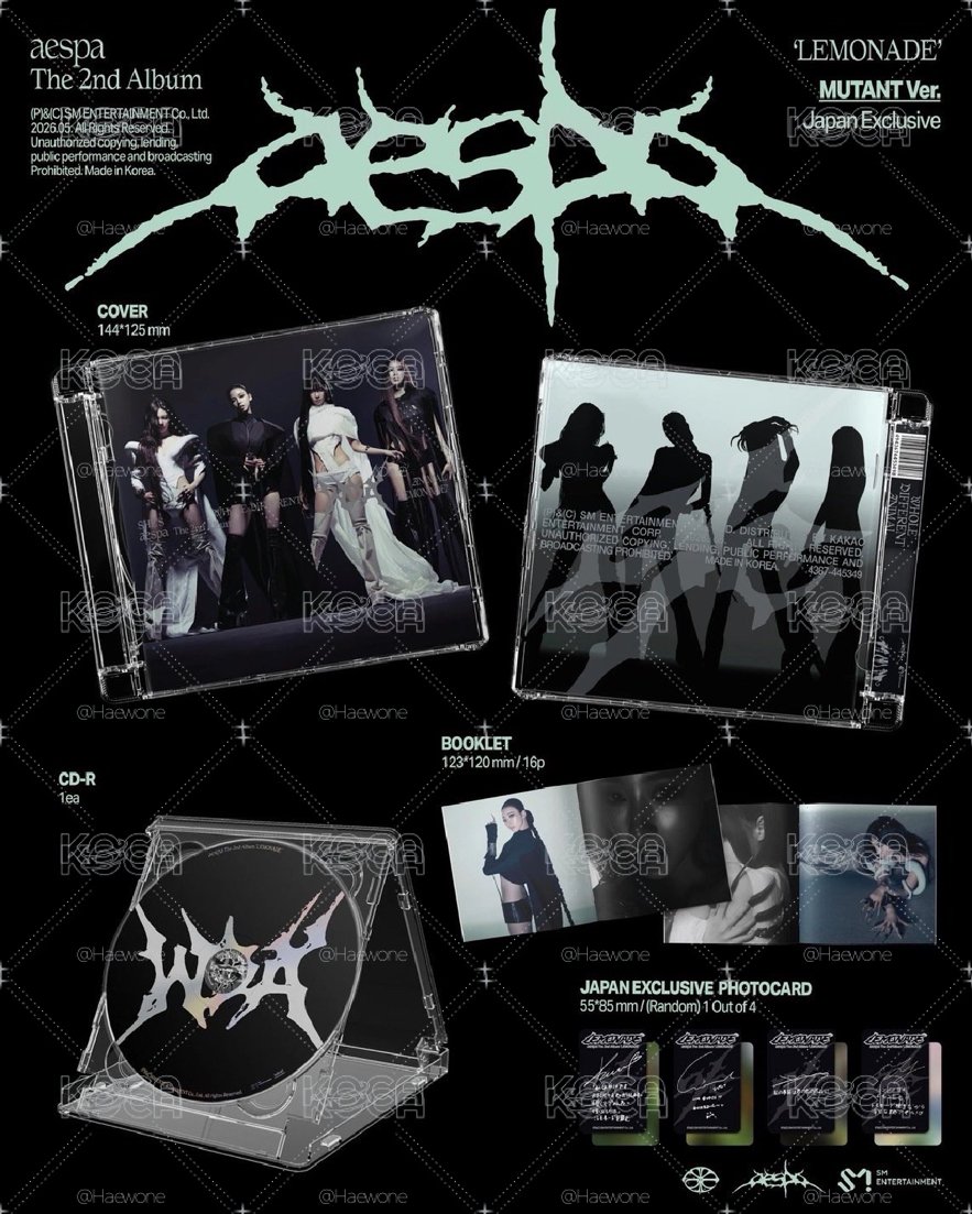 LEMONADE Japan Exclusive MUTANT Ver. 專輯 