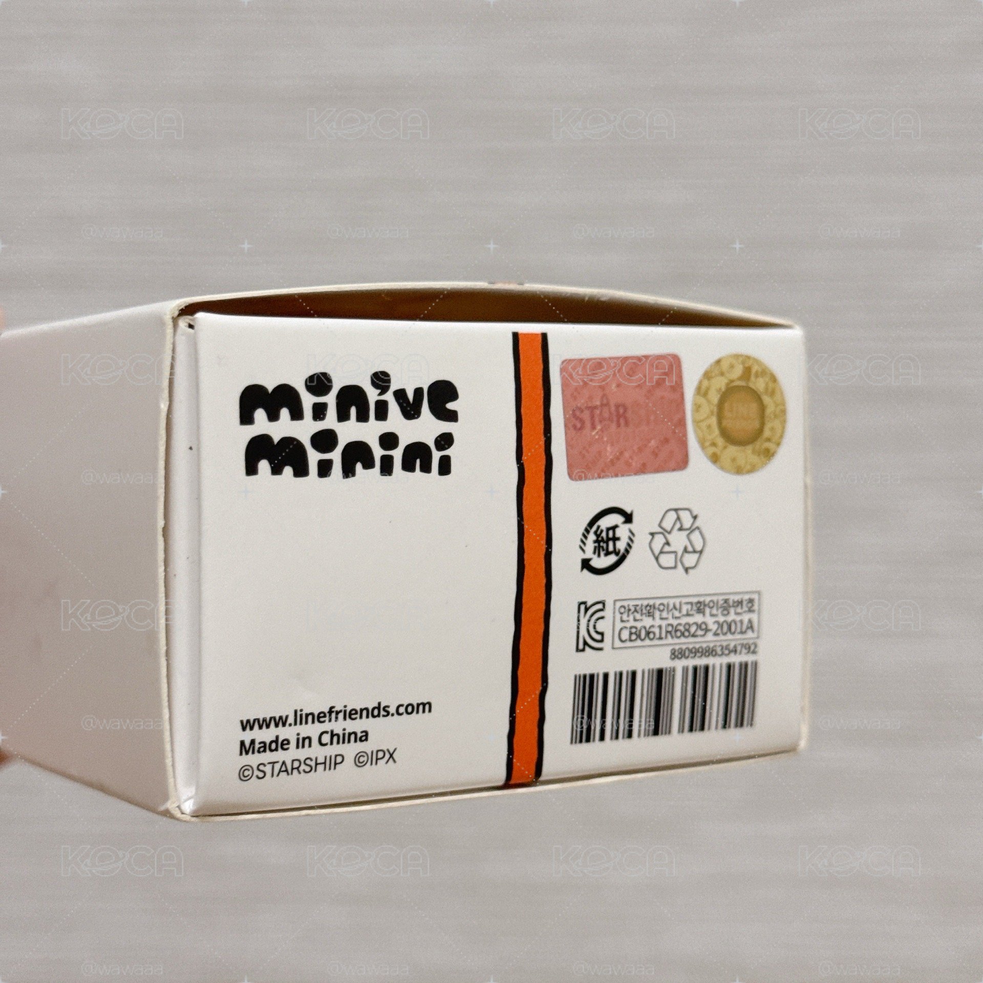 🌰 Ive minive 栗小盒娃 全新未使用  🌰