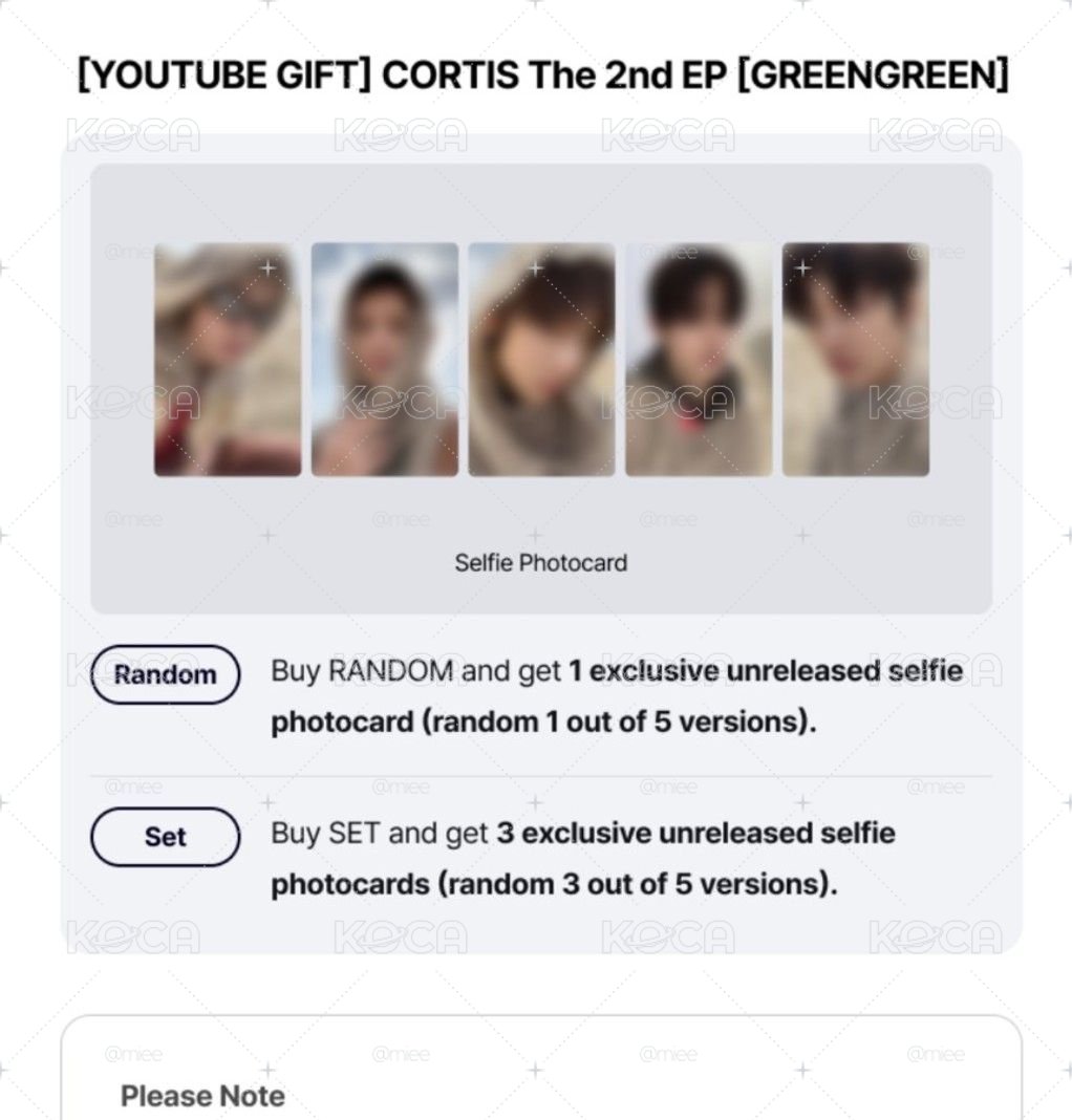 現貨yt3.0一套五張🤍數量不多