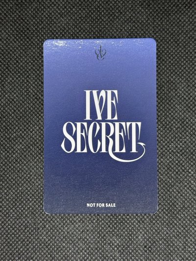 IVE SECRET 安 塔店特典卡 